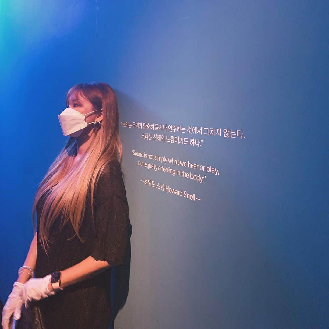のインスタグラム：「💙」