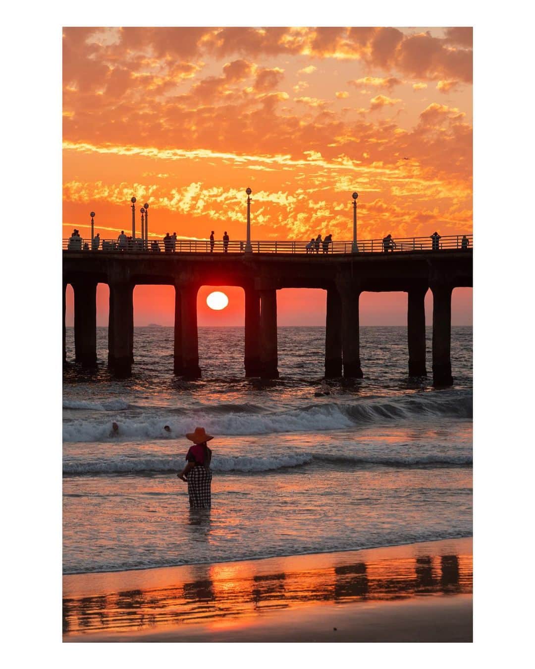 Pete Halvorsenのインスタグラム：「Pierfect End to the Day.」