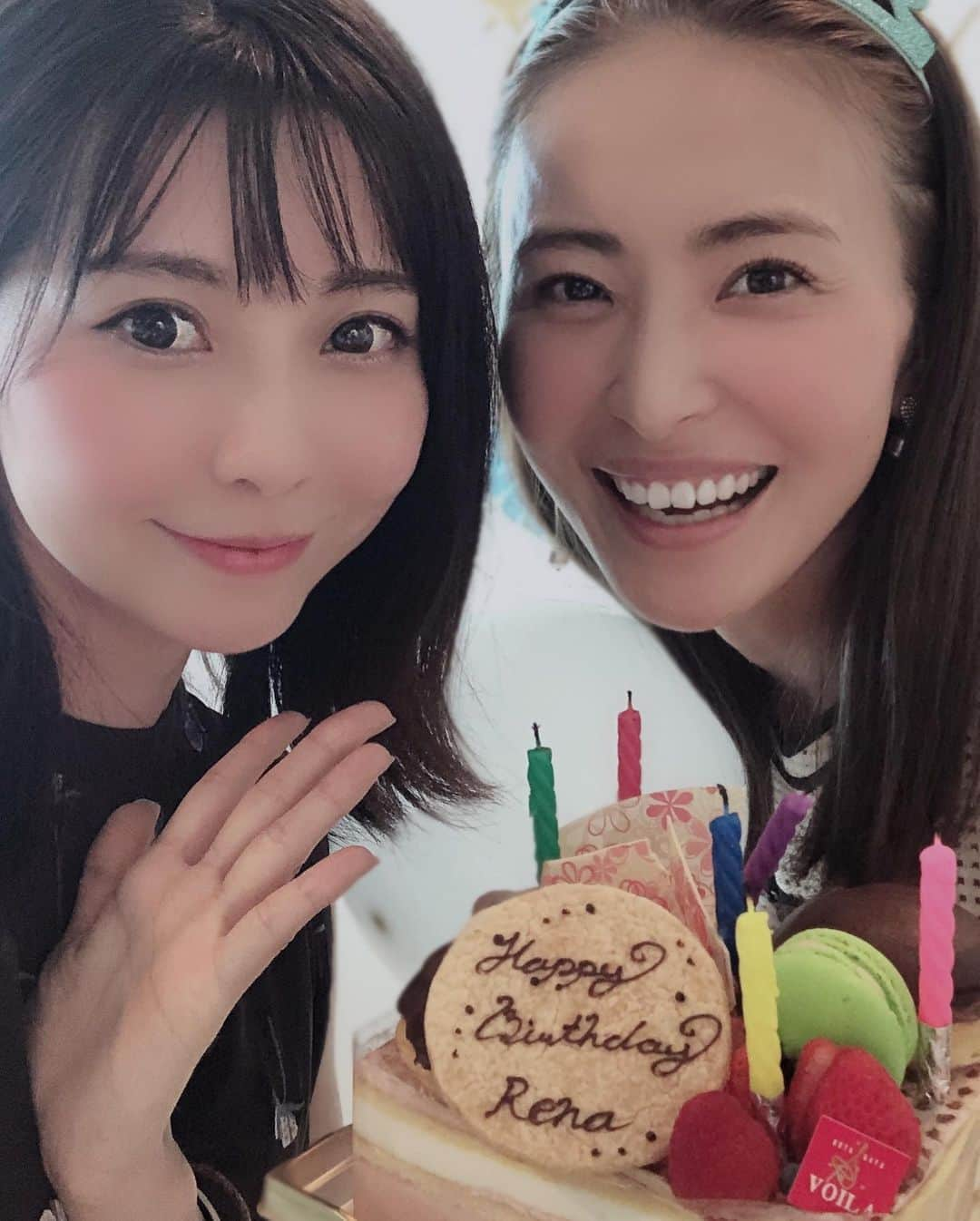 折原みかさんのインスタグラム写真 - (折原みかInstagram)「@r.na_0830 ハッピーバースデー🎂🎈  いつもキラキラれなちゃん♡ ますます輝ける一年でありますように🐰  #澤井玲菜　#ミスマリンちゃん #birthday #お誕生日おめでとう　#ハッピーバースデー　#ホームパーティー」8月31日 13時59分 - mikaorihara