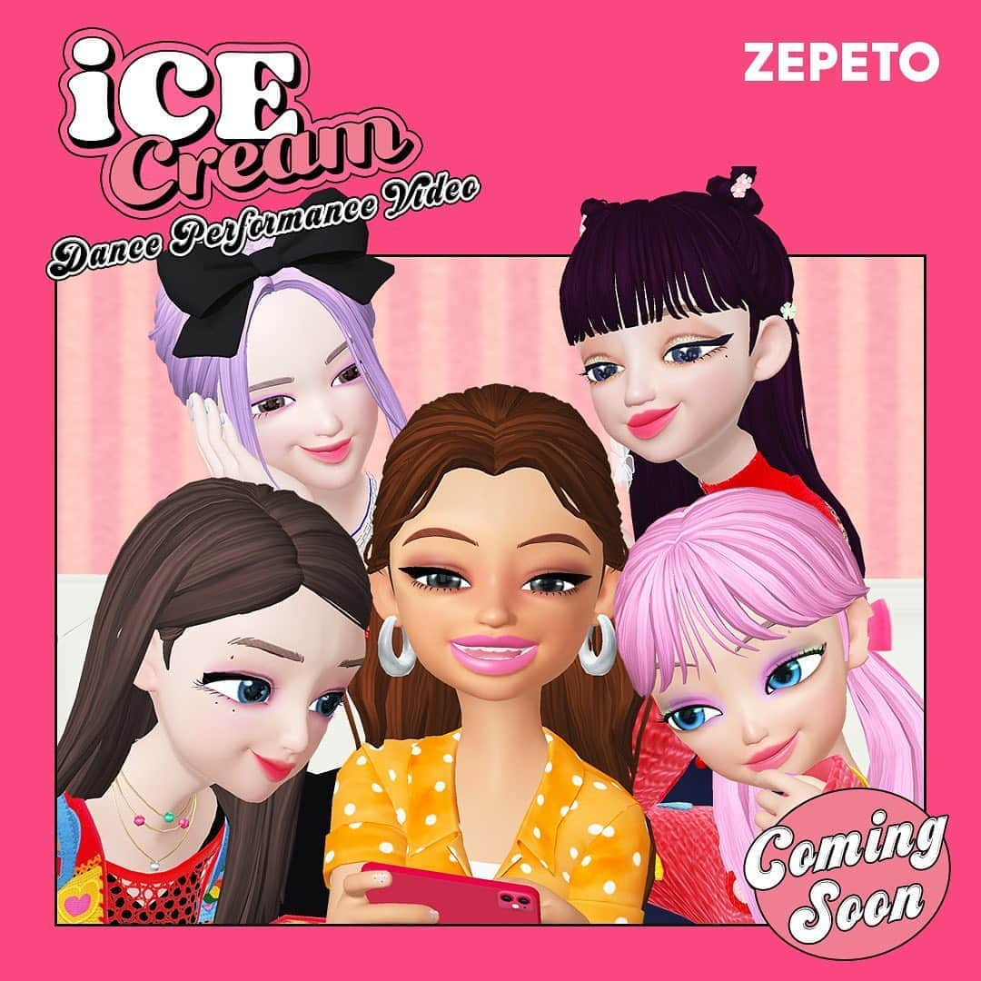 BLACKPINKさんのインスタグラム写真 - (BLACKPINKInstagram)「Selpink Ice Cream Dance Performance Video ONLY in Zepeto! Coming Soon! ⁣ ⁣ #BLACKPINK #블랙핑크 #SelenaGomez #셀레나고메즈 ⁣ #IceCream #DancePerformance #YouTube #Release #Zepeto #YG」8月31日 14時00分 - blackpinkofficial