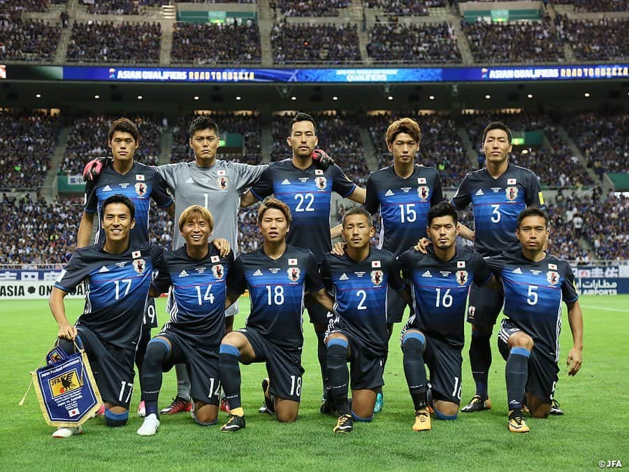 日本サッカー協会さんのインスタグラム写真 - (日本サッカー協会Instagram)「【#OnThisDay】2017.8.31🔙  2018FIFAワールドカップロシア アジア最終予選 #SAMURAIBLUE 2-0 オーストラリア 📍埼玉スタジアム２００２ ⚽#浅野拓磨 #井手口陽介  3年前の今日。41分に浅野選手のゴールで先制すると、82分に井手口選手が追加点を決め、2-0で勝利をおさめた。6大会連続でのワールドカップ出場が決定した。  GK #川島永嗣 DF #昌子源 #長友佑都 #酒井宏樹 #吉田麻也 MF #井手口陽介 #山口蛍 #長谷部誠 FW #乾貴士 →76' #原口元気 #大迫勇也 →86' #岡崎慎司 #浅野拓磨 →89' #久保裕也  #jfa #daihyo」8月31日 14時06分 - japanfootballassociation