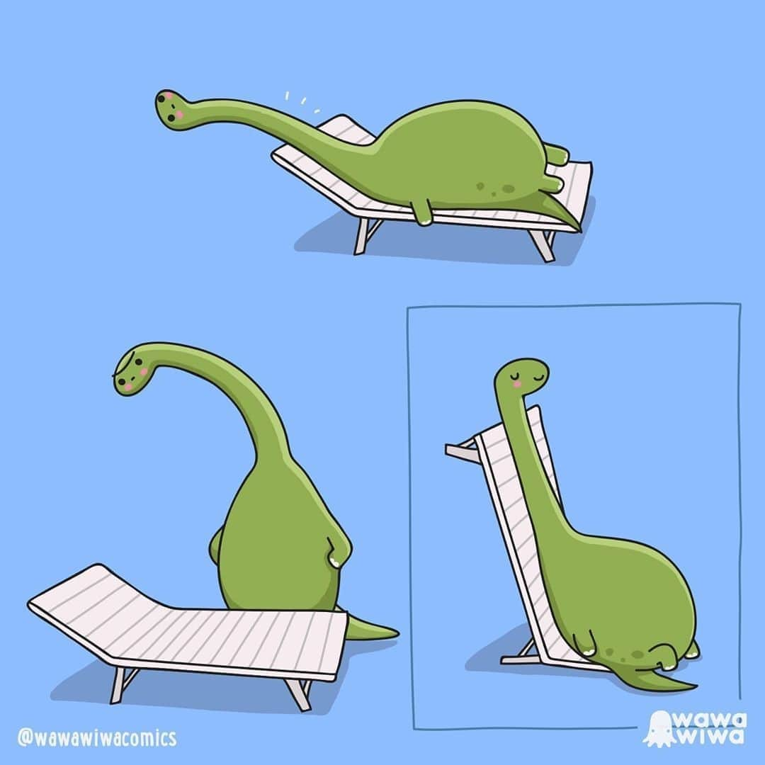 9GAGさんのインスタグラム写真 - (9GAGInstagram)「Small changes can make a big difference. 🦕  Follow @doodles⠀ -⠀ By @wawawiwacomics⠀ -⠀ #doodles #comics #illustrations」8月31日 14時06分 - 9gag