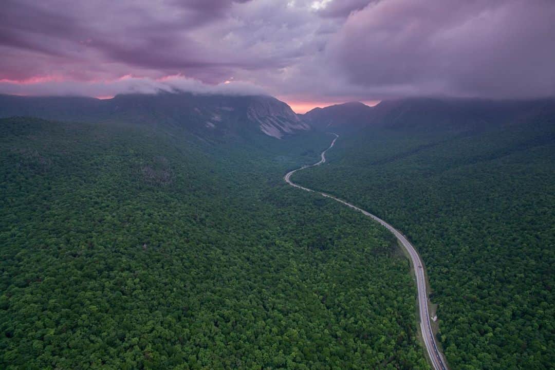 National Geographic Travelさんのインスタグラム写真 - (National Geographic TravelInstagram)「Photo by @ronan_donovan // Sponsored by @carsdotcom // I set off to explore some of New Hampshire’s wildest country: the White Mountains. The road snaked through the forest as the granite mountaintops emerged and then faded at every bend in the road. I ended this day with a swim in a crystal clear stream. Born and raised in New England with parents who loved the outdoors, my brother and I spent much of our summers exploring mountains like these. We learned to listen for scarlet tanagers calling in the canopy and to search the forest floor for delicate pink lady’s slipper orchids. // From the start of your car search to driving off with keys in hand, @carsdotcom has all the tools to help you find your perfect match.」9月1日 1時07分 - natgeotravel