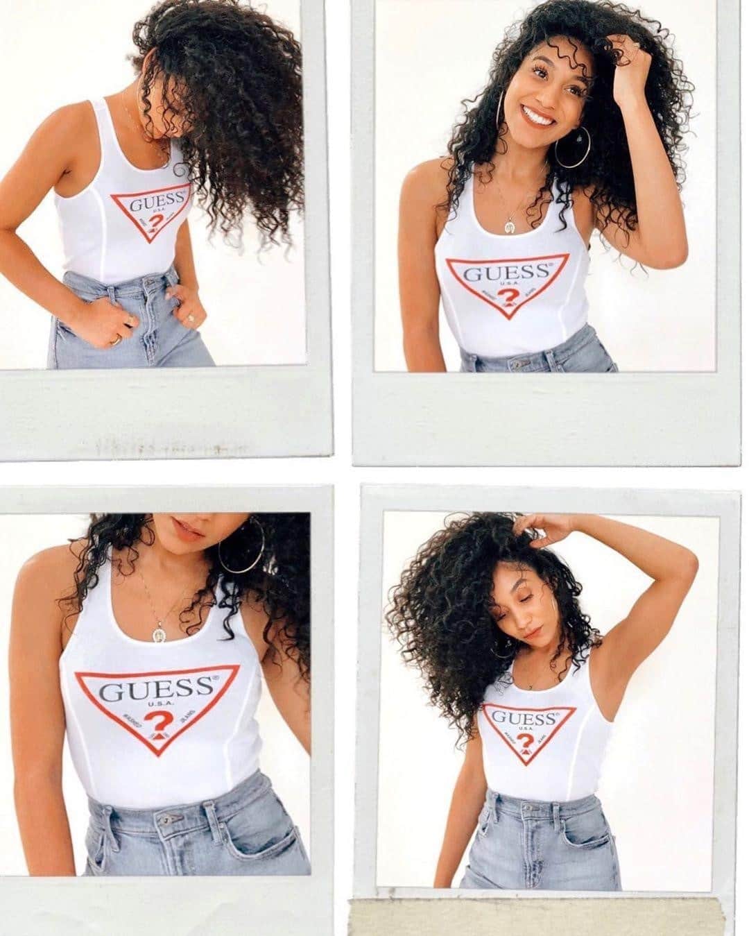 のインスタグラム：「smile archives 😁📲 #LoveGUESS (📸: @lynnettejoselly)」