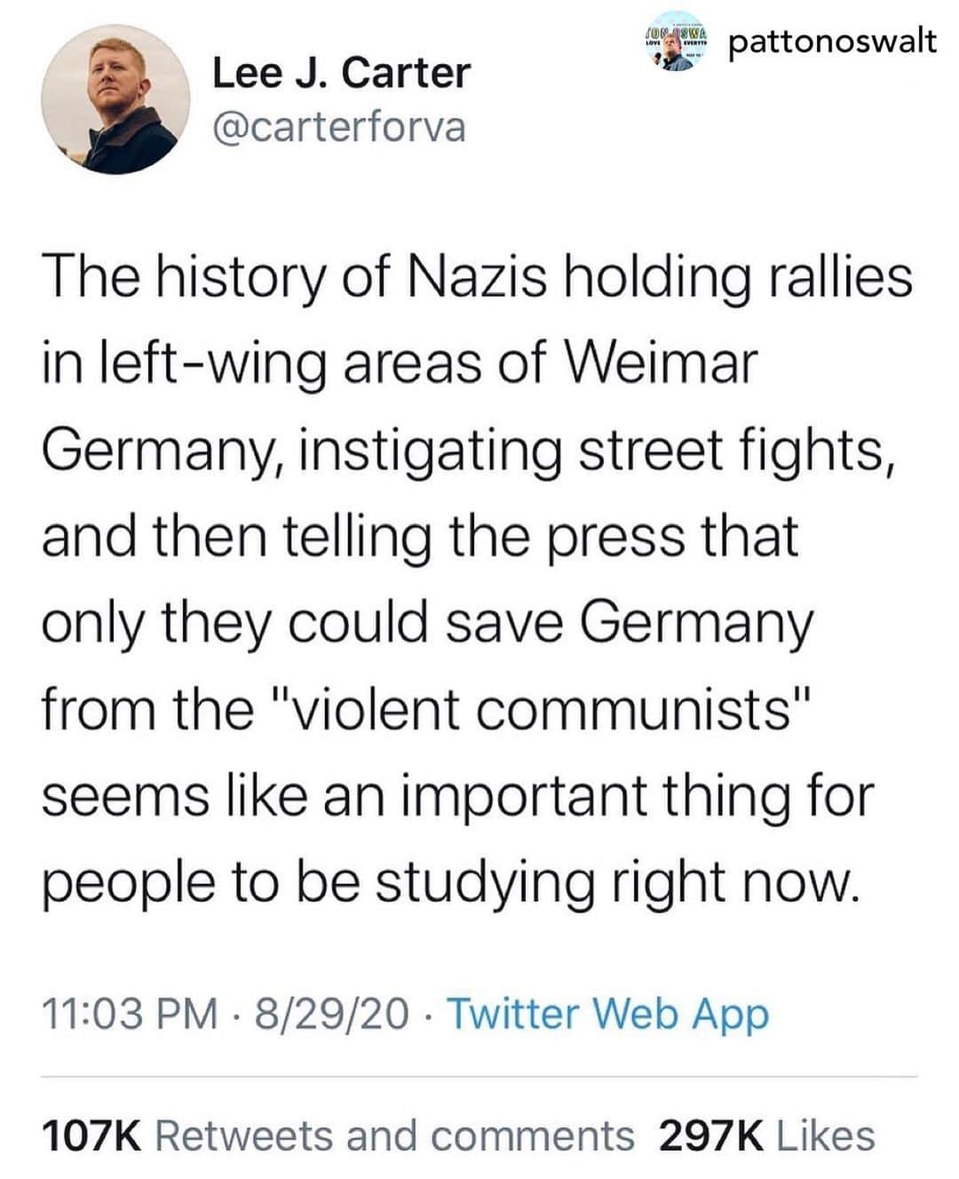 クラーク・グレッグのインスタグラム：「Same shit, different fascists」