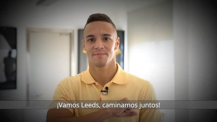 ロドリゴ・モレノ・マチャドのインスタグラム：「Thank you!! 🔵🟡⚪️  #MarchingOnTogether @leedsunited」