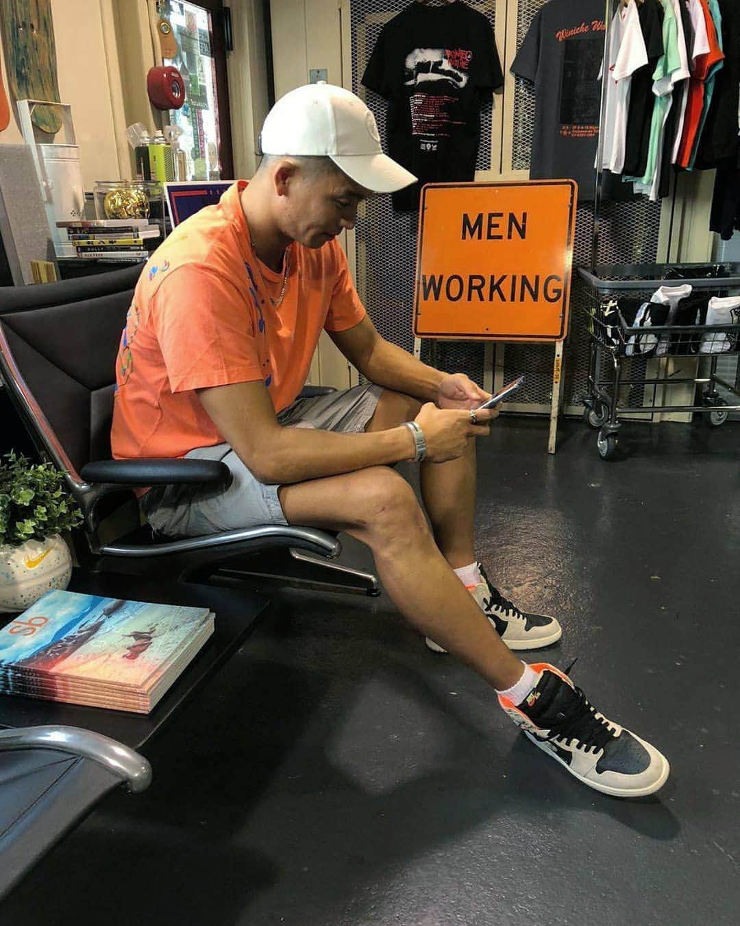 落合知也のインスタグラム：「8月の最後は最＆高締め🎐♪ @winiche @winiche_warehouse」