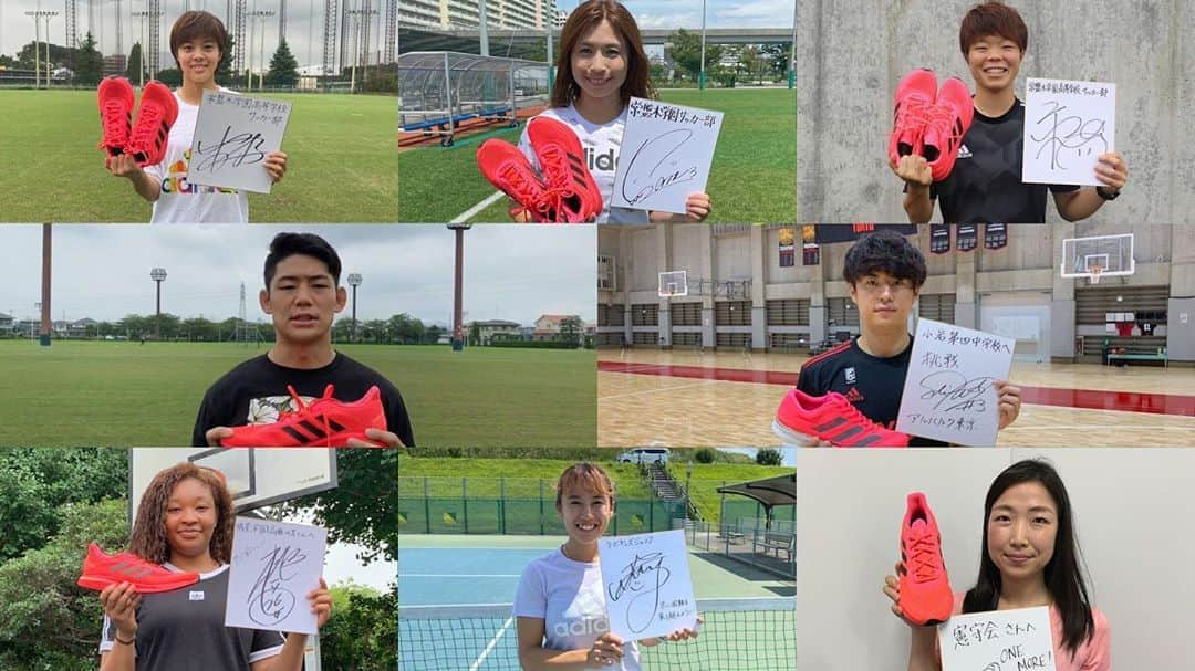 藤田慶和さんのインスタグラム写真 - (藤田慶和Instagram)「TEAM adidasのアスリート達もこの状況で苦しんでいる子供達に向けてシューズをサプライズプレゼントしています🎁 アスリートだからこそできる活動をぜひ見て下さい🙏 YouTube藤田慶和チャンネルで配信中！#サプライズ #プレゼント #adidas #加藤未唯 #オコエ桃仁花 #安藤誓哉 #鮫島彩 #市瀬菜々 #小林里歌子 #太田渉子 #藤田慶和」8月31日 18時09分 - yoshikazu15