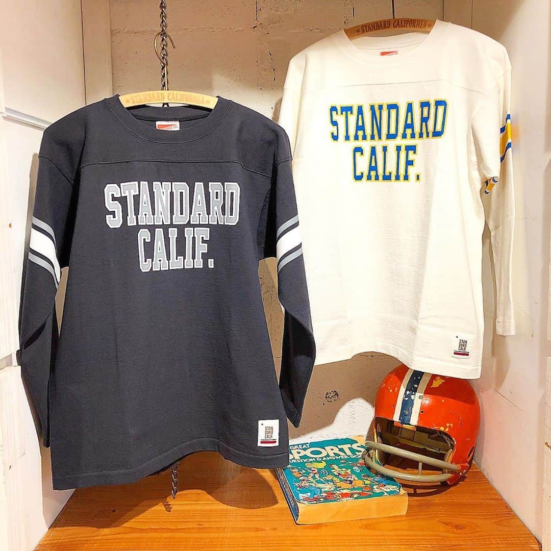スタンダードカリフォルニアさんのインスタグラム写真 - (スタンダードカリフォルニアInstagram)「Standard California Heavyweight Football Long Sleeve.  #standardcalifornia #スタンダードカリフォルニア #footballtshirt  #フットボールt #fashion #ファッション」8月31日 18時25分 - standardcalifornia