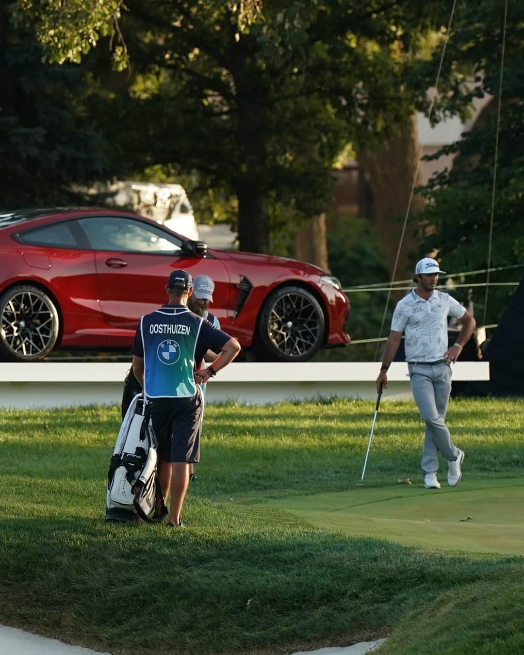 BMWさんのインスタグラム写真 - (BMWInstagram)「Classic course, a classy car, and a thrilling finish between Jon Rahm and Dustin Johnson, seeing Rahm winning the BMW Championship last Sunday. #TheM8 #BMW @BMWM @BMWGolfsport #BMWchamps #DrivenByPassion #BMWgolfsport  __ BMW M8 Competition Coupé: Fuel consumption in l/100 km (combined): 10.6. CO2 emissions in g/km (combined): 242. Further information: www.bmw.com/disclaimer.  	 Acceleration (0-100 km/h): 3.2 s. Power: 460 kW, 625 hp, 750 Nm. Top speed (limited): 250 km/h (with optional M Drivers Package: 305 km/h).」8月31日 18時30分 - bmw