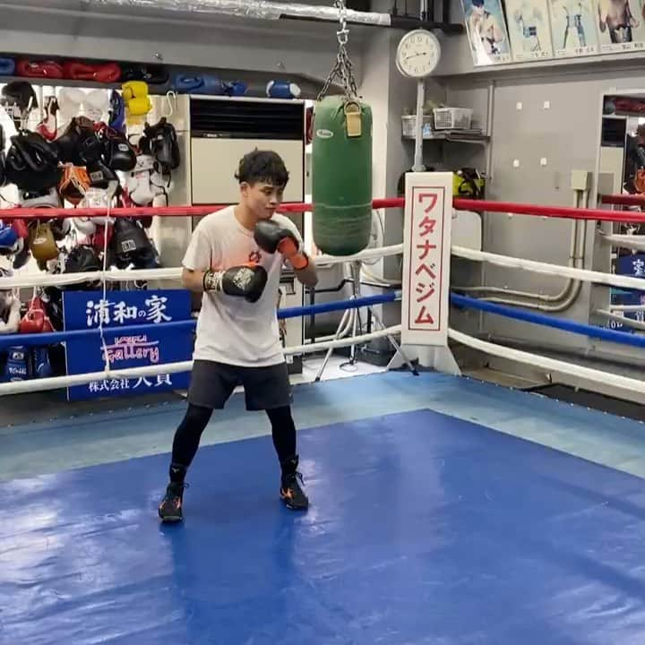 京口紘人のインスタグラム：「. . . workout . . #京口紘人 #hirotokyoguchi #boxing」