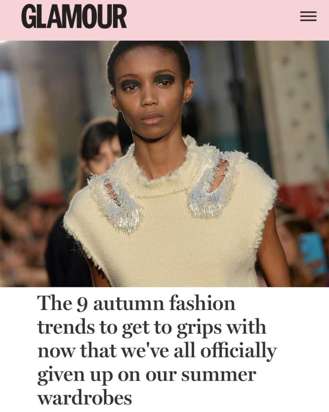 TOGAさんのインスタグラム写真 - (TOGAInstagram)「TOGA AW2020 show featured in the online article for @glamouruk ・ https://www.glamourmagazine.co.uk/gallery/autumn-winter-2020-fashion-trends ・ #togaarchives #togaarchives_online #toga #toga20aw #トーガ #トーガアーカイブス」8月31日 18時57分 - togaarchives