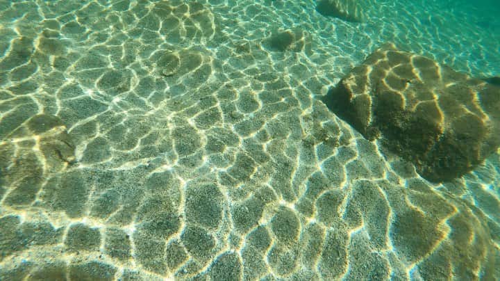 のインスタグラム：「高知県 柏島 ここは行ってよかった❣️ とっても綺麗で子供たちもすごく 喜んでました😊 子供より大人のシュノーケル🤿チームの方が興奮してたような。  私は監督係だったので しませんでしたが 少しでも味わえるようにカメラ📷に 納めてもらいました❤️ 画ももちろん綺麗なんだけど サウンドに心癒される☺️✨ . . . #movie#gopro#goproのある生活  #goprohero8  #高知#高知旅行 #柏島#柏島ブルー  #シュノーケル#シュノーケリング #透明感 #海#海水浴場#夏休み」