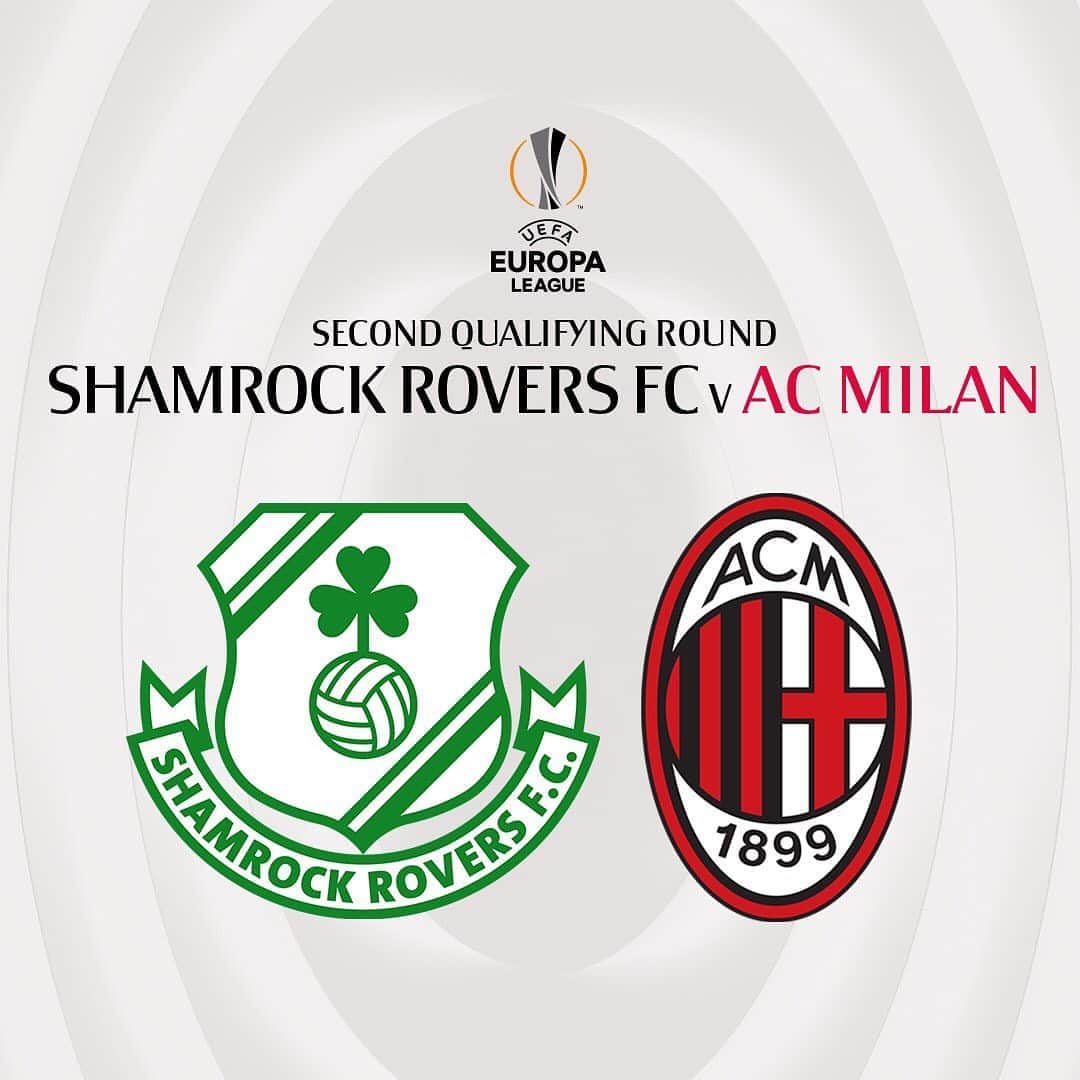 ACミランさんのインスタグラム写真 - (ACミランInstagram)「🚨 Europa League 🚨  We'll be playing away at @shamrockroversofficial in our first #UEL match 🛫 #SempreMilan」8月31日 20時22分 - acmilan