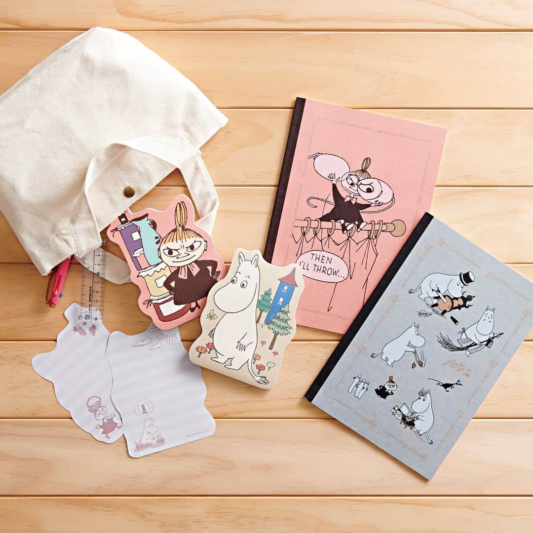 シャンブルオフィシャルさんのインスタグラム写真 シャンブルオフィシャルinstagram ムーミンとミィのステーショナリーはシャンブルでも大人気 ダイカットメモとノートは使うのがもったいないくらいですね ダイカットメモ 804 0313 0327 450円 ノート 804 0465 0487