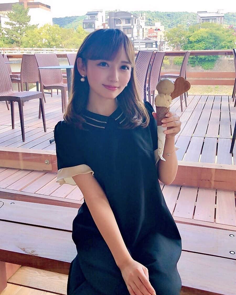 東馬場ななのインスタグラム：「🍨 #BABBI❣️」