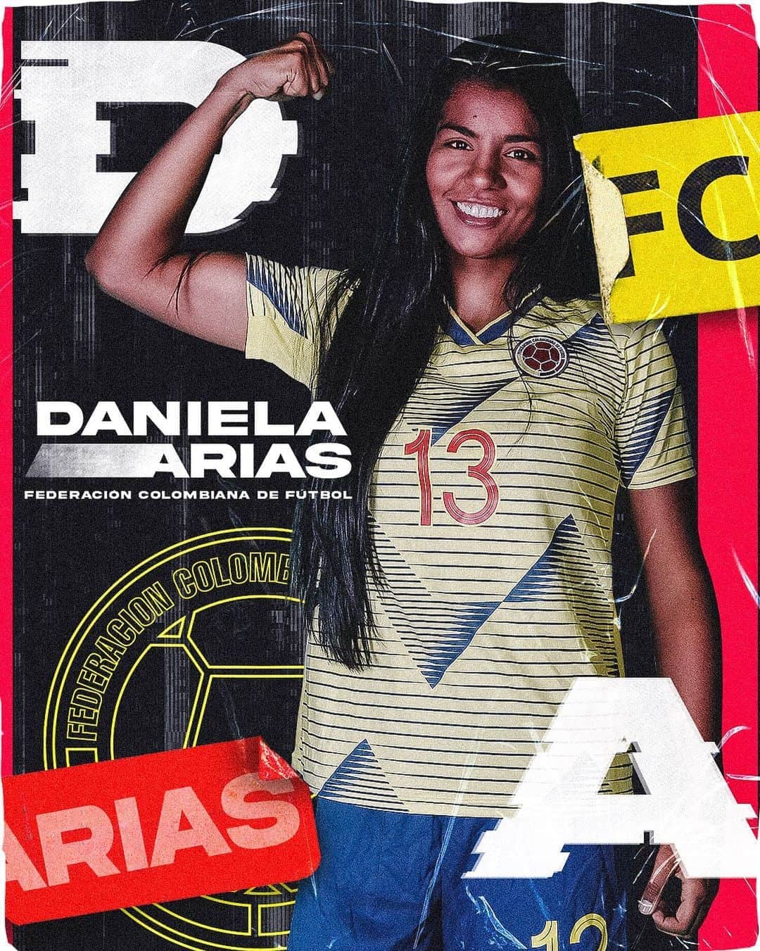 サッカー コロンビア代表チームのインスタグラム：「¡Feliz cumpleaños @daniela3oficial ! 🎂  🥇 Nuestra campeona Panamericana está celebrando su cumpleaños y queremos enviarle un mensaje de felicitación 🥳  Esperamos que sean muchos más vistiendo los colores de nuestra Selección 🇨🇴. ¡Un abrazo de gol! 🤗」