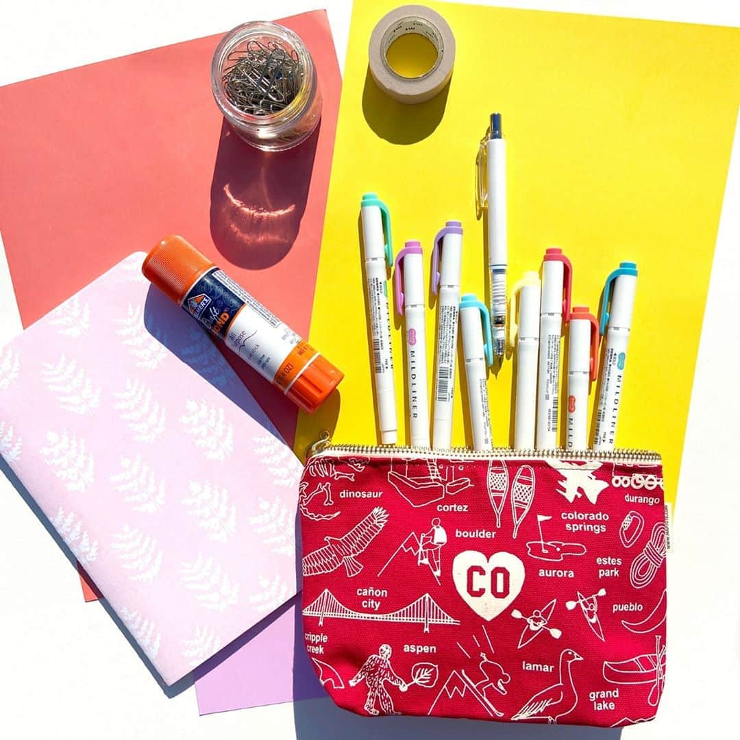 のインスタグラム：「It the LAST DAY of our 25% OFF ALL POUCHES SALE! No code needed! Stock up for back to school or get organized for and refresh your desk.⁠」