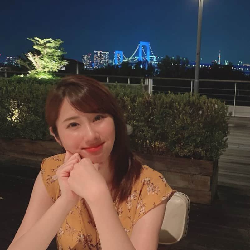 のインスタグラム：「連勤終了しました🍀 あっという間に八月最終日ですね☀️ 今年もあと四か月！頑張ります😊 🍀 🍀 🍀 #東京 #tokyo #夜景 #nightview #都内散歩」