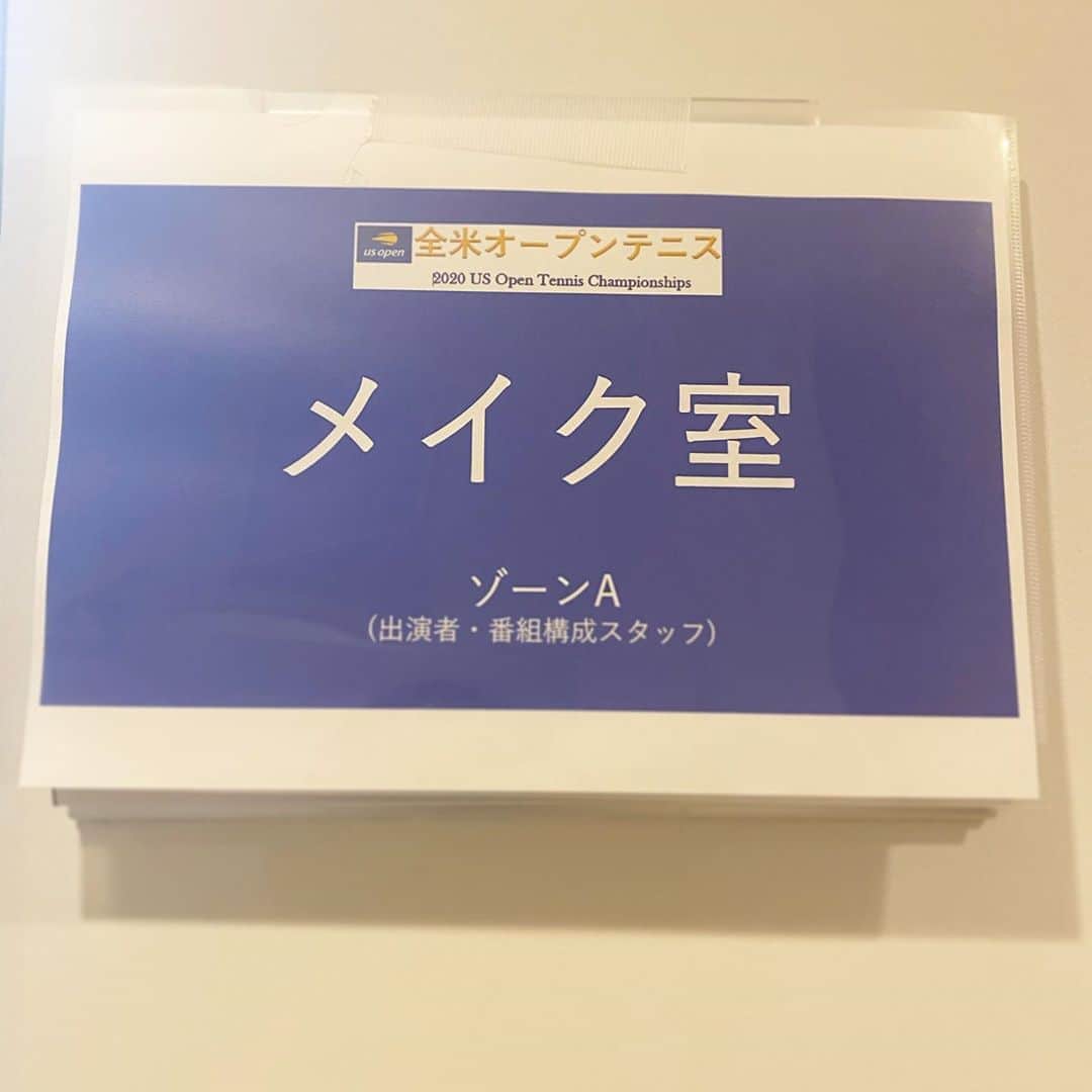 のインスタグラム：「ドキドキワクワク…！！  このあと夜11:50から #全米オープンテニス 生中継です✨  WOWOWプライムとWOWOWライブの２つのチャンネルで、2コート同時生中継でお送りします❣️  #この瞬間を待っていた全米テニス  #WOWOW #全米オープン　#usopen  #テニス　#tennis」