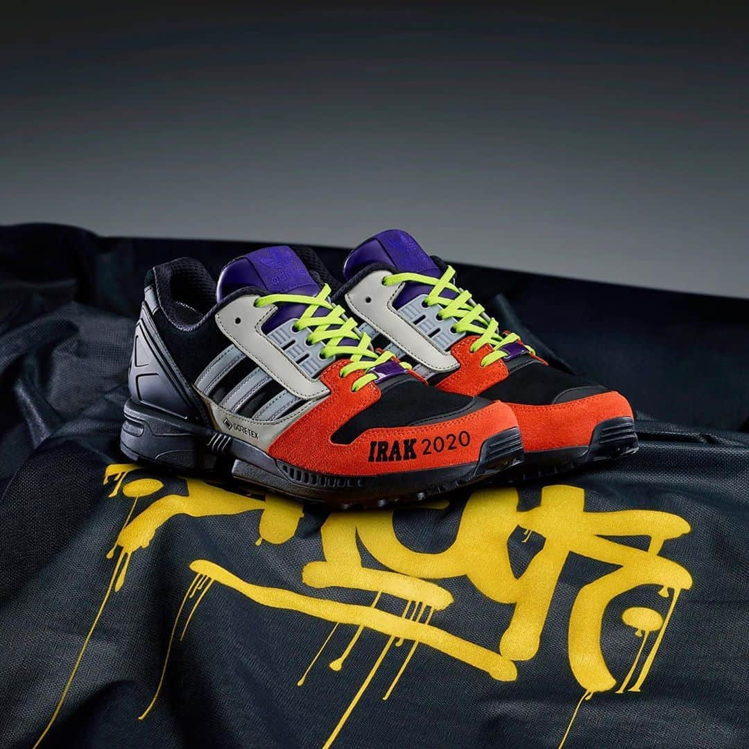 adidas Originalsさんのインスタグラム写真 - (adidas OriginalsInstagram)「IRAK, a homage to adidas Originals and @IRAKNYC’s collaborations in 2007 and 2008 which saw the NYC collective bring bold color-blocking to the RMX EQT Support Runner. Both pairs take inspiration from their 2007 and 2008 predecessors and are composed of GORE-TEX uppers. Both shoes launch September 4th, with the first available at adidas.com/A-ZX and exclusively on Confirmed in the US, the second available exclusively at Consortium stores. #AtoZX #adidasZX」8月31日 22時47分 - adidasoriginals