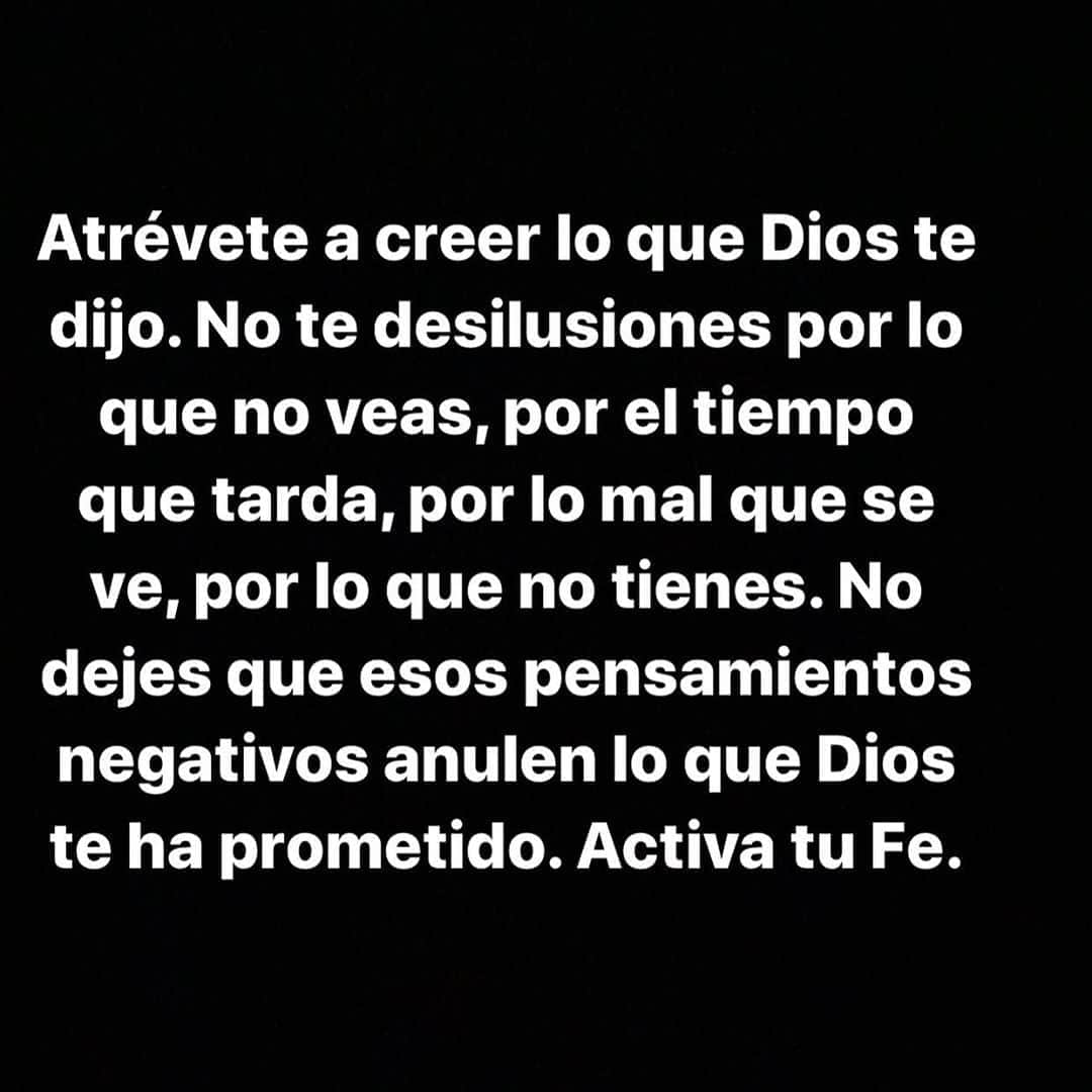 ホセ・レイエスのインスタグラム：「Activa tu Fe.❤️」