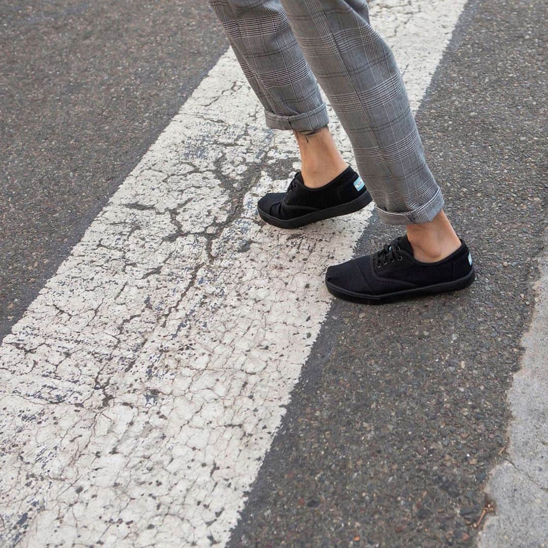 トムズシューズのインスタグラム：「Hit the streets and the polls in the Cordones Cupsole.」