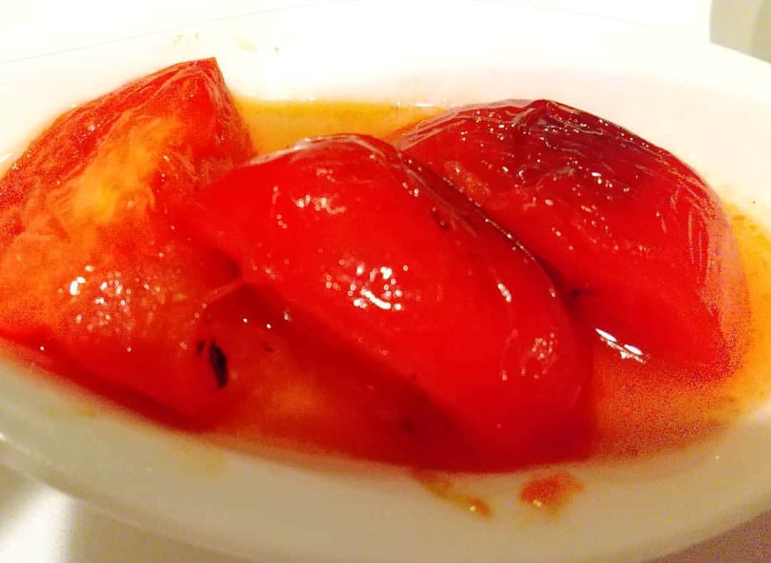 松坂南さんのインスタグラム写真 - (松坂南Instagram)「焼きトマト🍅💓  #love  #vegetables  #tomato」9月1日 10時26分 - minami_matsuzaka