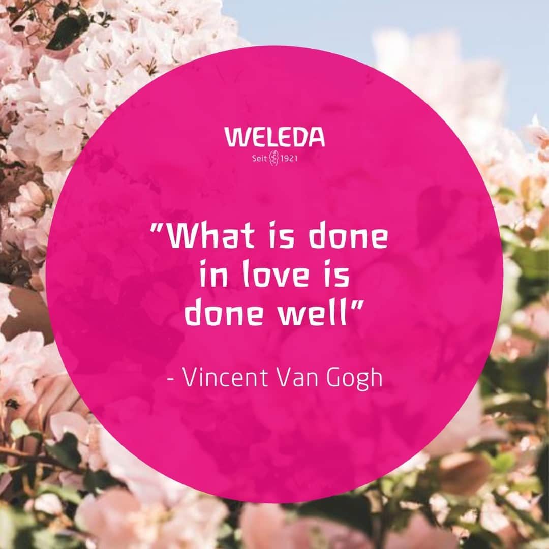 Weledaのインスタグラム：「Actions rooted in love make all of the difference! ✨ #Quoteoftheday」