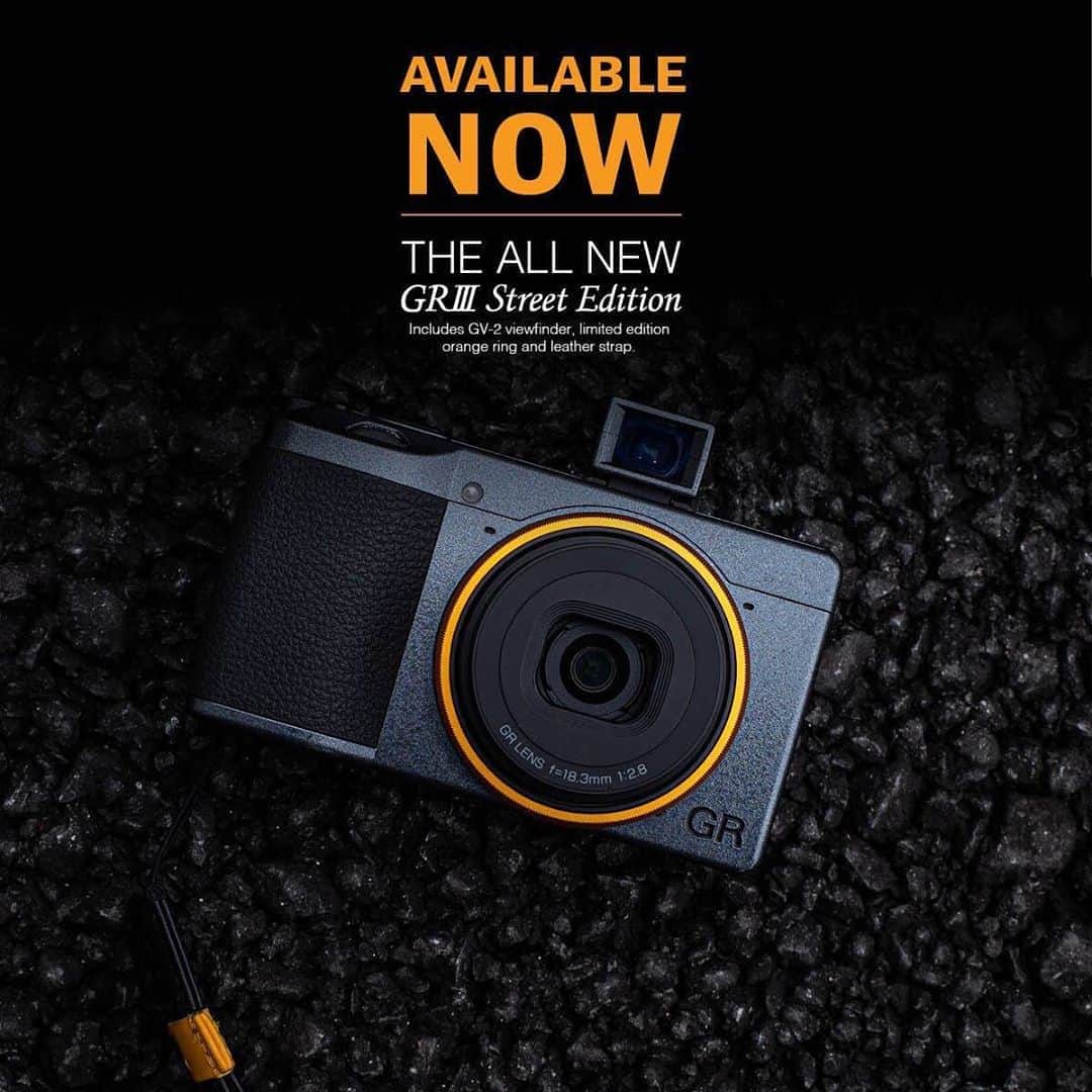 Ricoh Imagingさんのインスタグラム写真 - (Ricoh ImagingInstagram)「The GRIII Street Edition is now available. Order now!」9月1日 6時11分 - ricohpentax