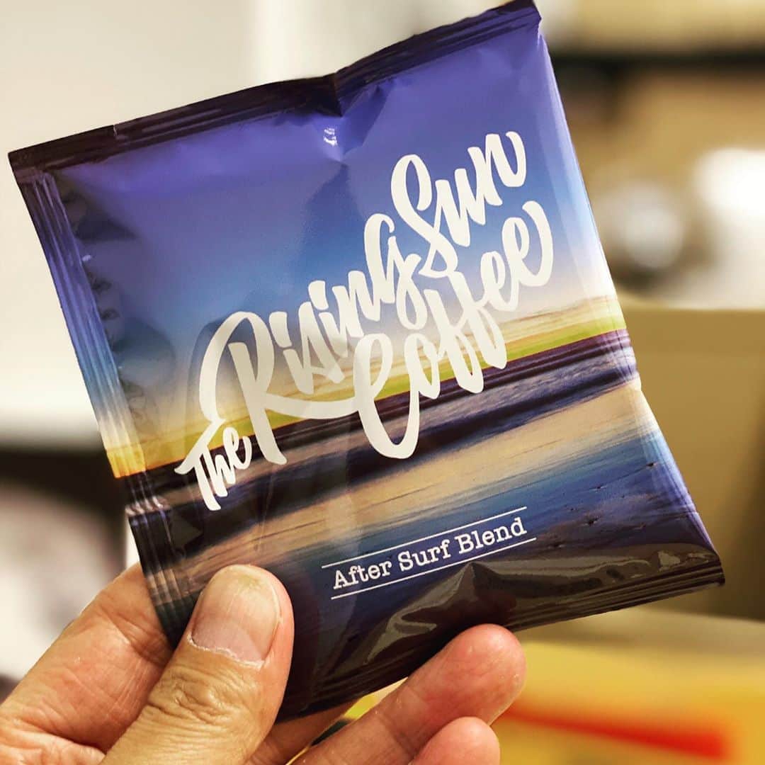 坂口憲二（THE RISING SUN COFFEE）のインスタグラム