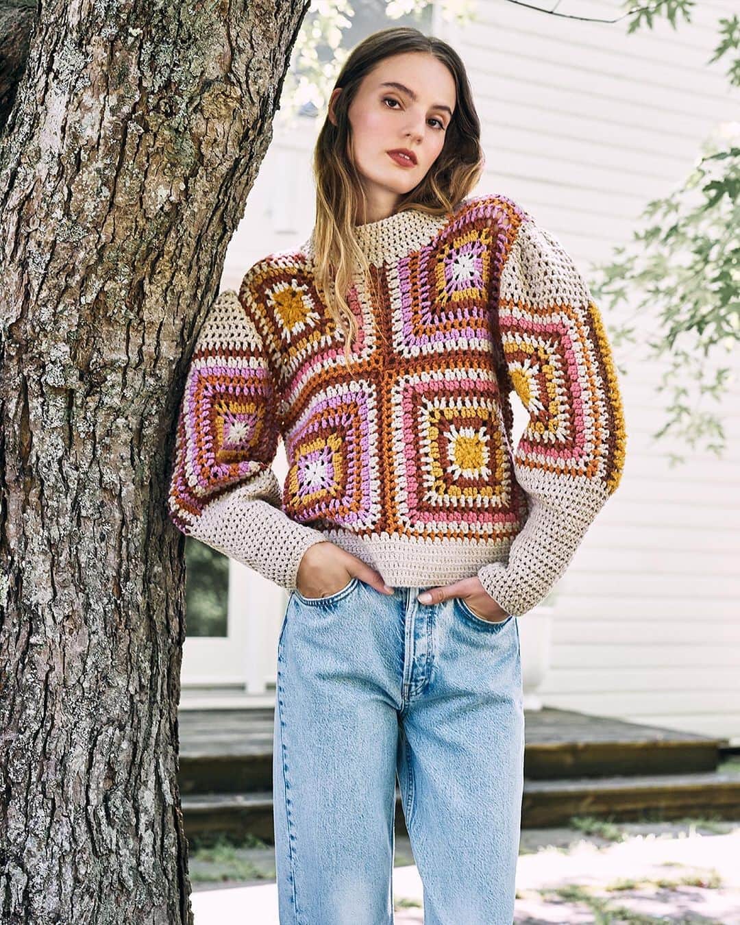 Saks Fifth Avenueのインスタグラム：「All eyes on @seanewyork's fall collection, filled with modern-day twists on vintage-inspired pieces #SaksStyle」