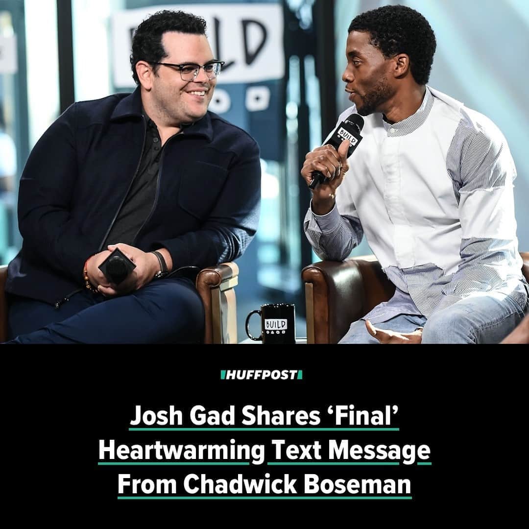 Huffington Postさんのインスタグラム写真 - (Huffington PostInstagram)「Josh Gad has been paying homage to the life of his friend, the late Chadwick Boseman, by sharing memories and exchanges the two shared.⁠ ⁠ The 39-year-old actor, who starred alongside Boseman in the 2017 film “Marshall,” shared one of the final text messages Boseman sent him on social media this weekend. ⁠ ⁠ “This was one of my final texts from the brilliant & once-in-lifetime talent, @chadwickboseman - take this in & celebrate life. He knew how precious every moment was. Take none of it for granted 🙏” Gad wrote in a tweet.⁠ ⁠ Boseman, who died at 43 after a four-year battle with colon cancer, had been upset about the days of rain in Los Angeles and was commiserating with Gad. ⁠ ⁠ “But now that the rain has stopped and today’s storm has cleared, I urge you to step outside and take a DEEP breath,” the “Black Panther” star wrote. “Notice how fresh the air is right now, after our skies have had a 3 week break from the usual relentless barrage of fumes from bumper to bumper LA commuters, and now today’s rain has given the City of Angels a long overdo and much-needed shower.”⁠ ⁠ “Inhale and exhale this moment, and thank God for the unique beauties and wonders of this day,” the message continued. “We should take advantage of every moment we can enjoy the simplicity of God’s creation, whether it be clear skies and sun or clouded over with gloom.” ⁠ ⁠ Following the news that Boseman had died on Friday, Gad posted a tearful goodbye video on Instagram where he told his fans that Boseman was “somebody who just gave and gave and gave.”⁠ ⁠ “He never stopped giving. 2020 has been so devastating for so many reasons. This one hurts because it’s taking away somebody who is honestly one of the greats. I don’t know how to process this but I want to send my love to his entire family and to all the fans out there. He’s gonna be missed,” he said. Read more at our link in bio. // 📝 @ohheyjenna // 📷 WireImage/Getty Images」9月1日 7時49分 - huffpost