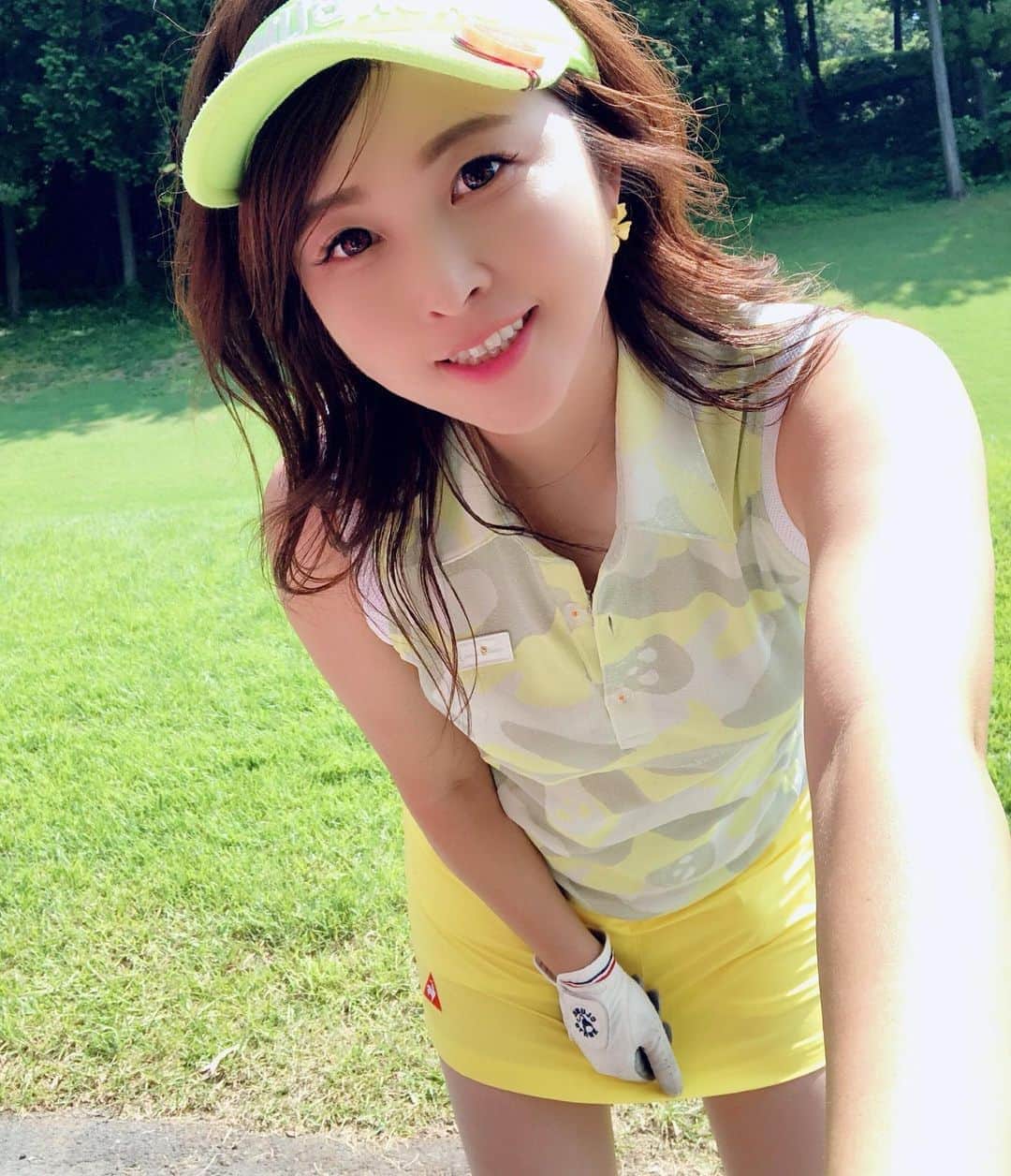 のインスタグラム：「♥︎︎∗︎*ﾟ おはよーございます☀️ 今日から9月！頑張ろー❗️ ． ． 9月は楽しみがいっぱい♡ 今からワクワクが止まらない😆 ． ． #ゴルフウエア #ゴルフコーデ #イエローコーデ #ゴルフ #golf  #高尔夫 #골프#ゴルフ女子 #golfgirl #골프여자 #女子ゴルフ #golstagram#instagolf  #インスタゴルフ #golfstagram #インスタゴルフ #golflove #ゴルフ大好き #ゴルフ最高 #ゴルフ上手くなりたい #みかゴルフ #mikagolf #9月」