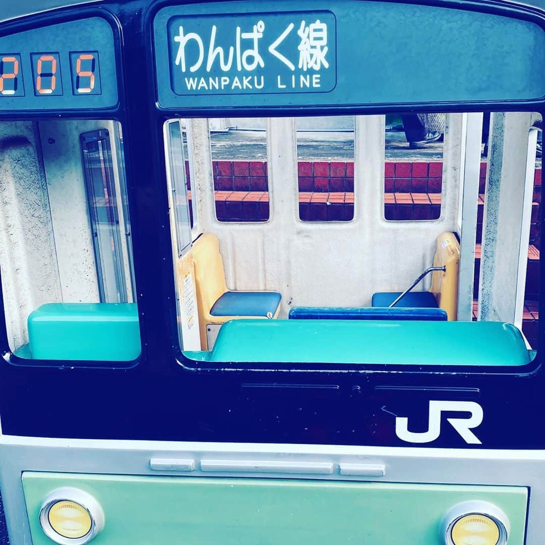 のインスタグラム：「#train #205 #wanpaku #line #jr #hope」