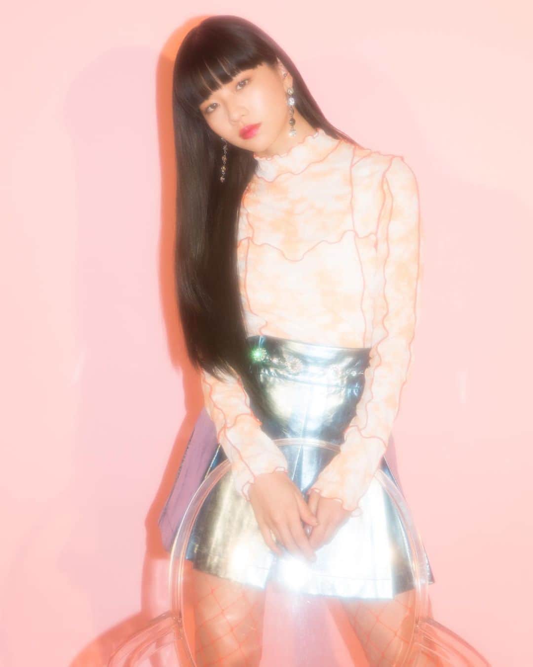 板橋よしえのインスタグラム：「. @hina_faky 🧡🧡🧡 #hina_faky #candystripper」
