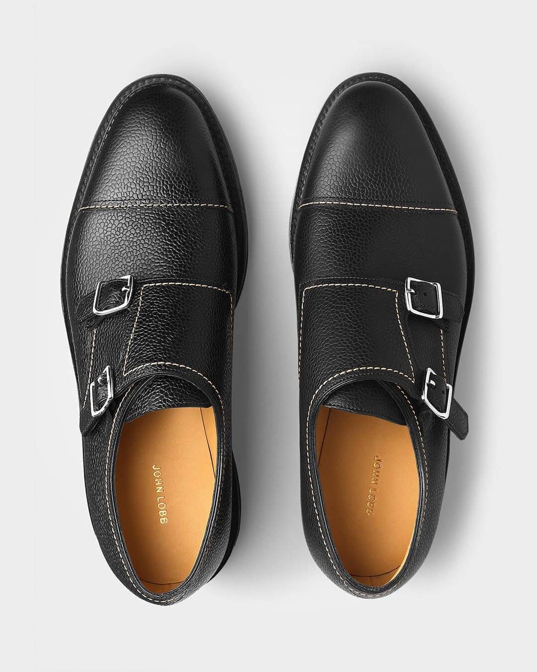 ジョンロブのインスタグラム：「In celebration of 75 years since the creation of the double-buckle shoe, an exact replica from 1992 is re-issued, along with its unique leathers and previously discontinued details, William ’92 commemorates the anniversary whilst continuing the history of this icon. . #johnlobb」