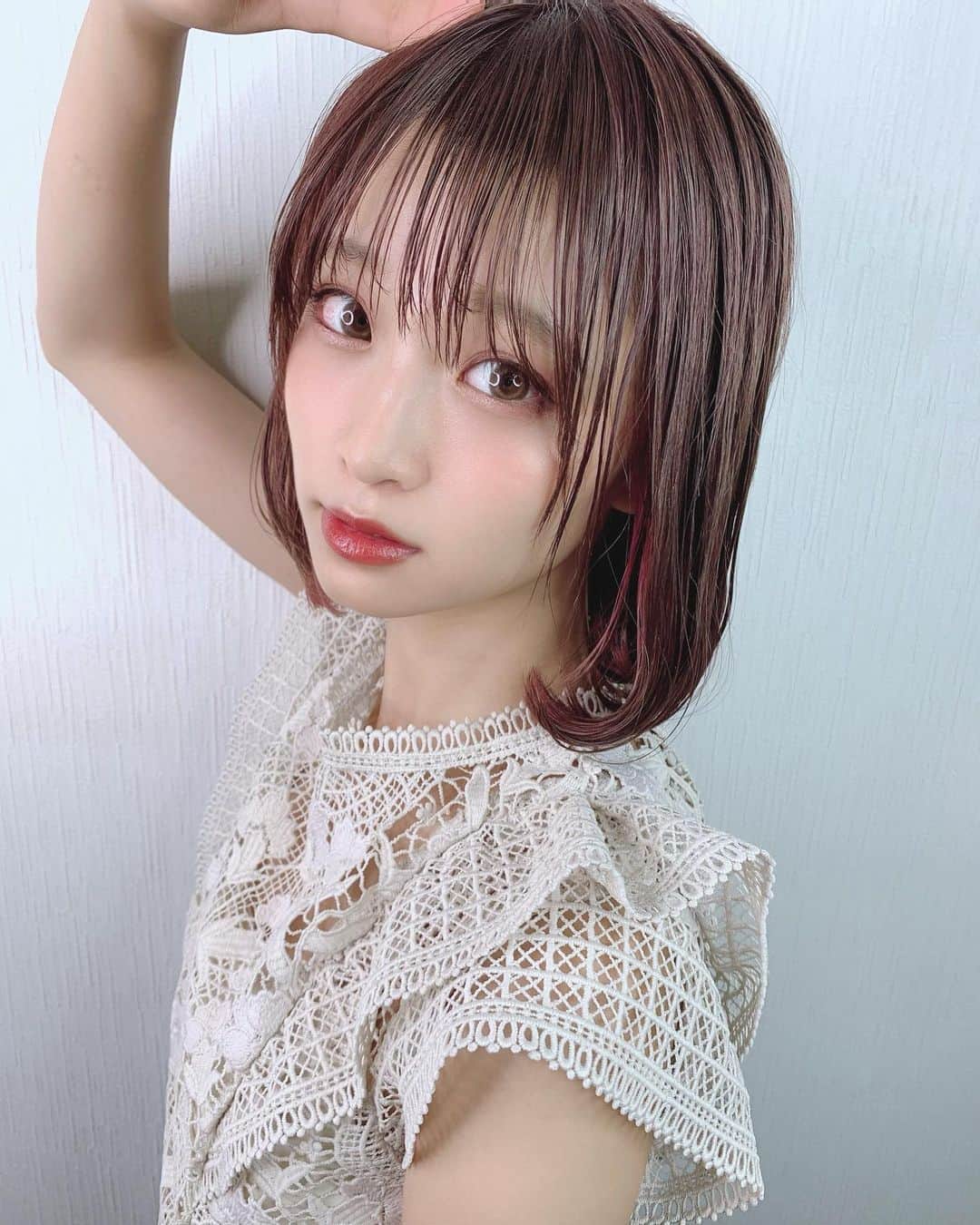 のインスタグラム：「to/oneのリップが今っぽくて可愛い〜🕊💓 ・ ・ ・ hair by(@masayanhair)  #いいね返し#f4f#l4l#サロンモデル#サロモ#撮影依頼募集中#グレージュ#透明感#ビジョビ#インフルエンサー#被写体#作品撮り #instagood#likeforlikes#followforfollowback#followme#follow4followback#ミスコン」