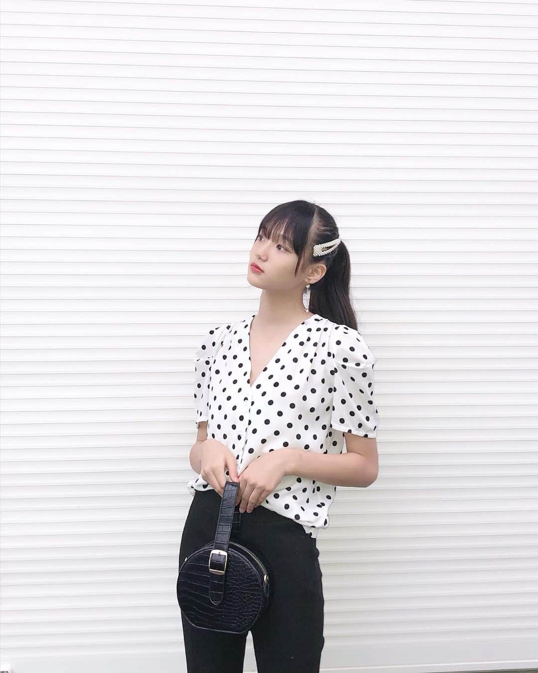 さんのインスタグラム写真 - (Instagram)「🐼 ・ 今日はさんまを食べました𓆟 ・ ・ 今から勉強頑張ります…＾＾ ・ ・ #モノトーン #コーデ  #ひめかすたいる #花田姫佳」9月1日 20時08分 - himeka_hanada