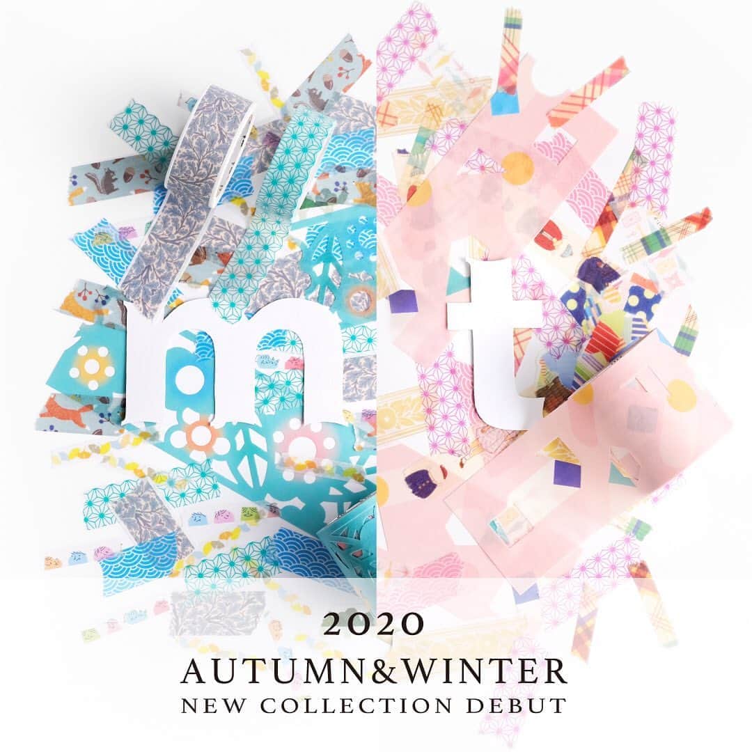 のインスタグラム：「◎2020 AW NEW COLLECTION デビュー！ 小さなしあわせを探しに！  この秋、人気の漫画コラボの新作「NARUTO、BORUTO」、ウィリアムモリス、新しい和紋、mt exシリーズ、繊細なカットが美しい型抜きテープ「mt fab」など 全36種類のデザインが出来上がりました。  mtは日々を彩る暮らしのマスキングテープ。 好きなデザインを集めて、ちぎって、貼って 日常に小さなしあわせを実らせませんか？ 日々を楽しむきっかけになれるよう願っています。   mtオンラインショップでも販売スタートとなりましたので商品カテゴリ「新着商品」からお求めください。  商品の詳細はmtオフィシャルサイトよりご覧ください。  （PC） https://www.masking-tape.jp/lineup/special/2020aw/  （スマホ） https://www.masking-tape.jp/sp/lineup/special/2020aw/」