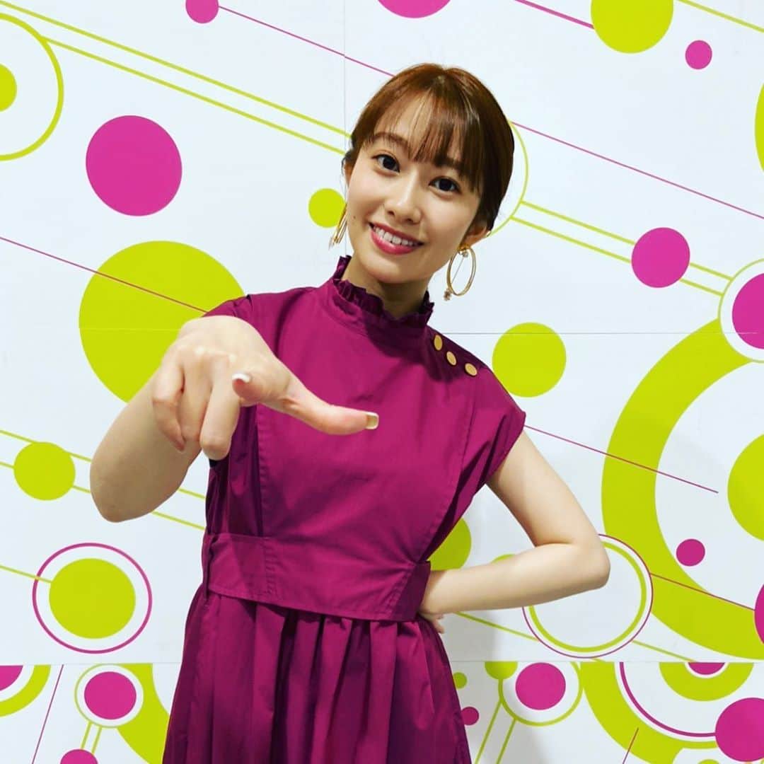 のインスタグラム：「ノンストップー！ 久々に設楽さんにもお会いできて。 乃木坂46を卒業して丸1年。 そんな日にこの番組に出演させて頂けたこと、本当に嬉しかった〜。 運命感じました！ いこたんからのコメントも 嬉しかったなぁ♡」
