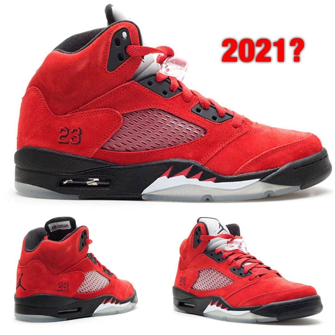 jordandepotさんのインスタグラム写真 - (jordandepotInstagram)「Red Suede 5s from the 2009 Raging Bulls pack are supposedly releasing in Spring/Summer 2021. This rumor floats around often, but IF they do bring em back, hopefully they’re true to form, unlike the pair that dropped in 2017... Make it happen JB! ⠀ ⠀ h/t @zsneakerheads」9月1日 12時07分 - jordandepot