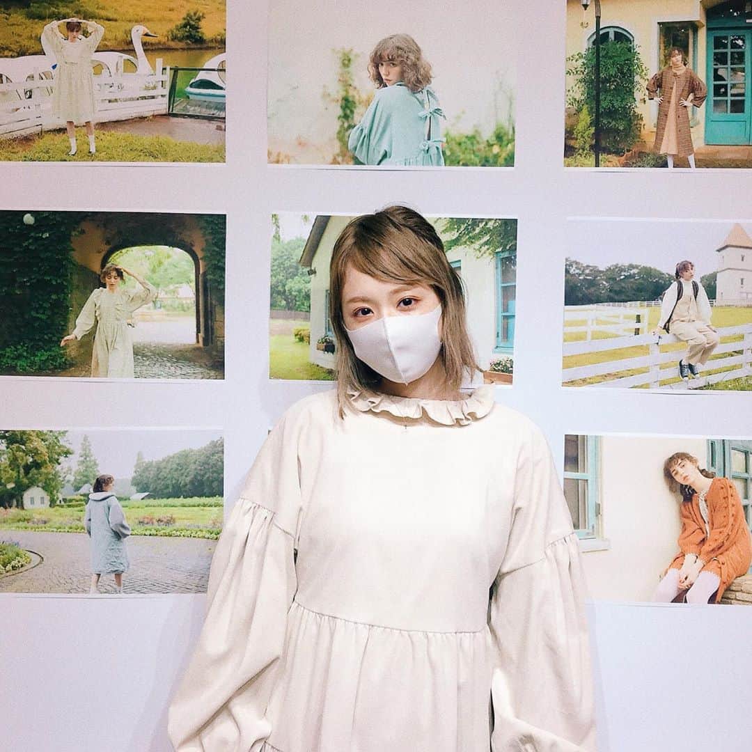 板橋よしえのインスタグラム：「. @amo_whale ちゃんが手掛ける @ruby_and_you の展示会へ🍋 ひさびさにAMOちゃんと会えて涙が出そうになったよ🥺😢🥺😢 いつ会ってもかわいくて優しいAMOちゃん。 AMOちゃんの考え方や紡ぐ言葉たちが大好き！」