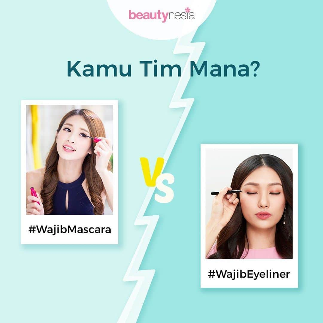 Beauty | Health | Fashionさんのインスタグラム写真 - (Beauty | Health | FashionInstagram)「Kedua make up ini memang jadi item yang paling penting untuk menunjang tampilan mata supaya lebih hidup 😍 ✨setujuuuu? Tapi kalau disuruh memilih, kamu mau pilih yang mana nih 🤨? ⁣⁣ ⁣⁣ Tim wajib eyeliner atau tim wajib maskara nih ?⁣⁣ Komen di bawah yuk🥳!⁣⁣ ⁣⁣ #BeautynesiaID #ThisorThat #MakeUpItem #Eyelook #Mascara #Eyeliner」9月1日 13時02分 - beautynesia.id