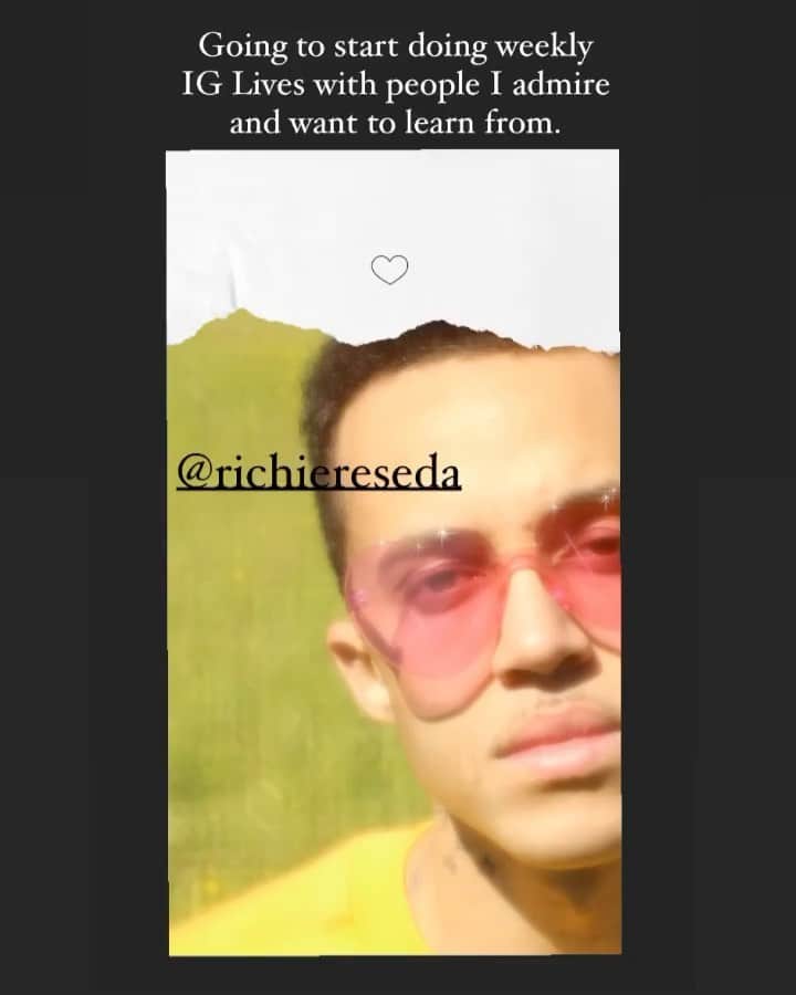 ミラーナ・ヴァイントゥルーブのインスタグラム：「We’ll be taking questions on this here IG Live Wednesday at 2:30 PST/5:30EST. Come witness the wisdom and joy of @RichieReseda. **Add it to your calendar** Our conversations blow my mind and expand my heart! ✨💛✨ Swipe over to see the trailer for “The Feminist on Cellblock Y” a film chronicling the transformational feminist program Richie founded while incarcerated.」
