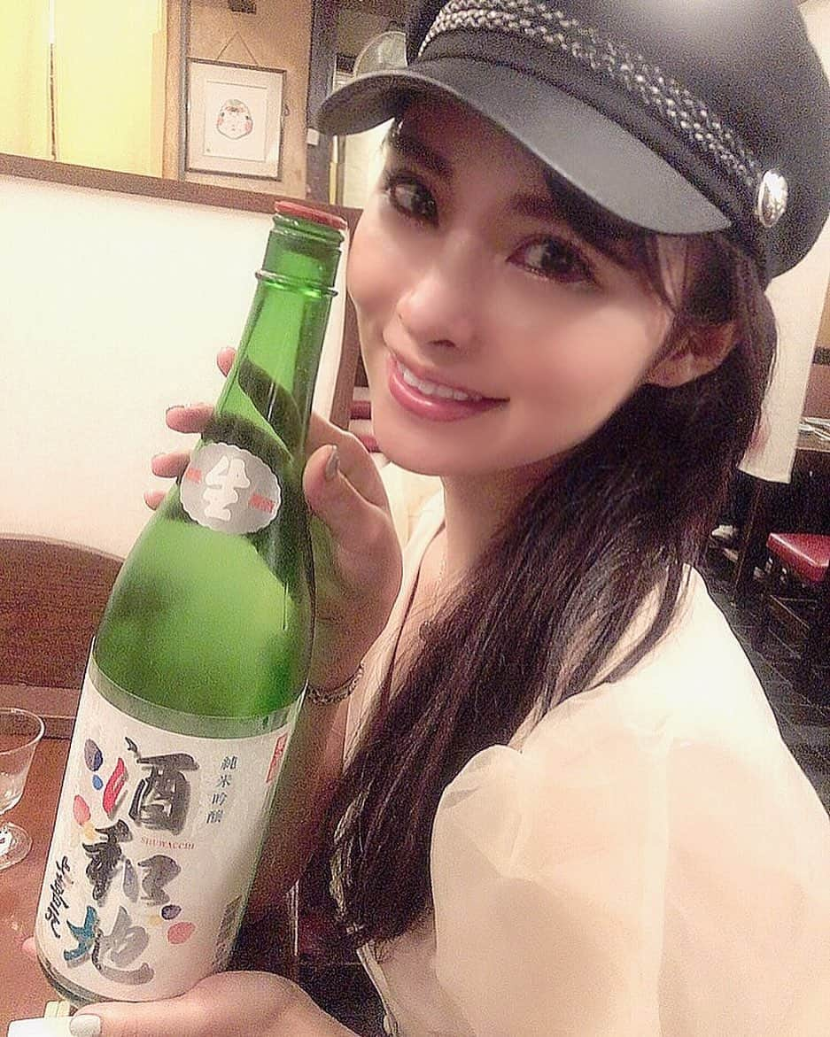 比留川マイさんのインスタグラム写真 - (比留川マイInstagram)「しゅわっち🍶 . . #日本酒 #日本酒女子 #日本酒好きな人と繋がりたい #日本酒好き #お酒好きな人と繋がりたい #お酒 #お酒好き女子 #タレント #モデル #アイドル #酒和地 #山形 #酒和地上喜元 #酒田酒造 #sake #japanesesake #japanesegirl #followme #ınstagood」9月1日 15時23分 - maichan_1003