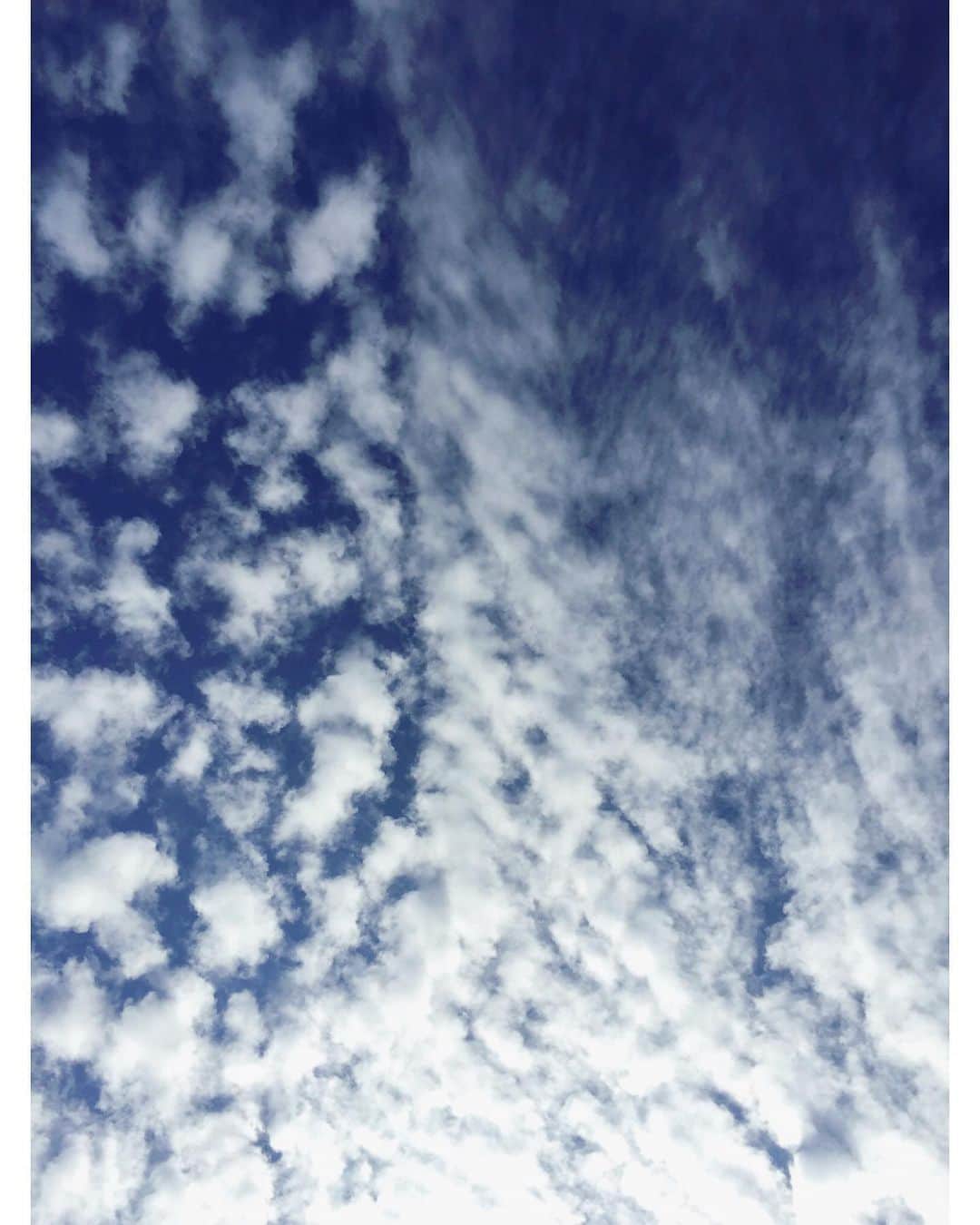 北野貴之さんのインスタグラム写真 - (北野貴之Instagram)「今の空。まだまだ夏日。 外で寝ながら上を見る空がとにかく綺麗で。 その雲と、太陽。 全身から太陽光パワーいただいています！ 大自然の恵みに感謝！  #テレビ無い#生活#いつも#音楽」9月1日 15時35分 - takashi_kitano