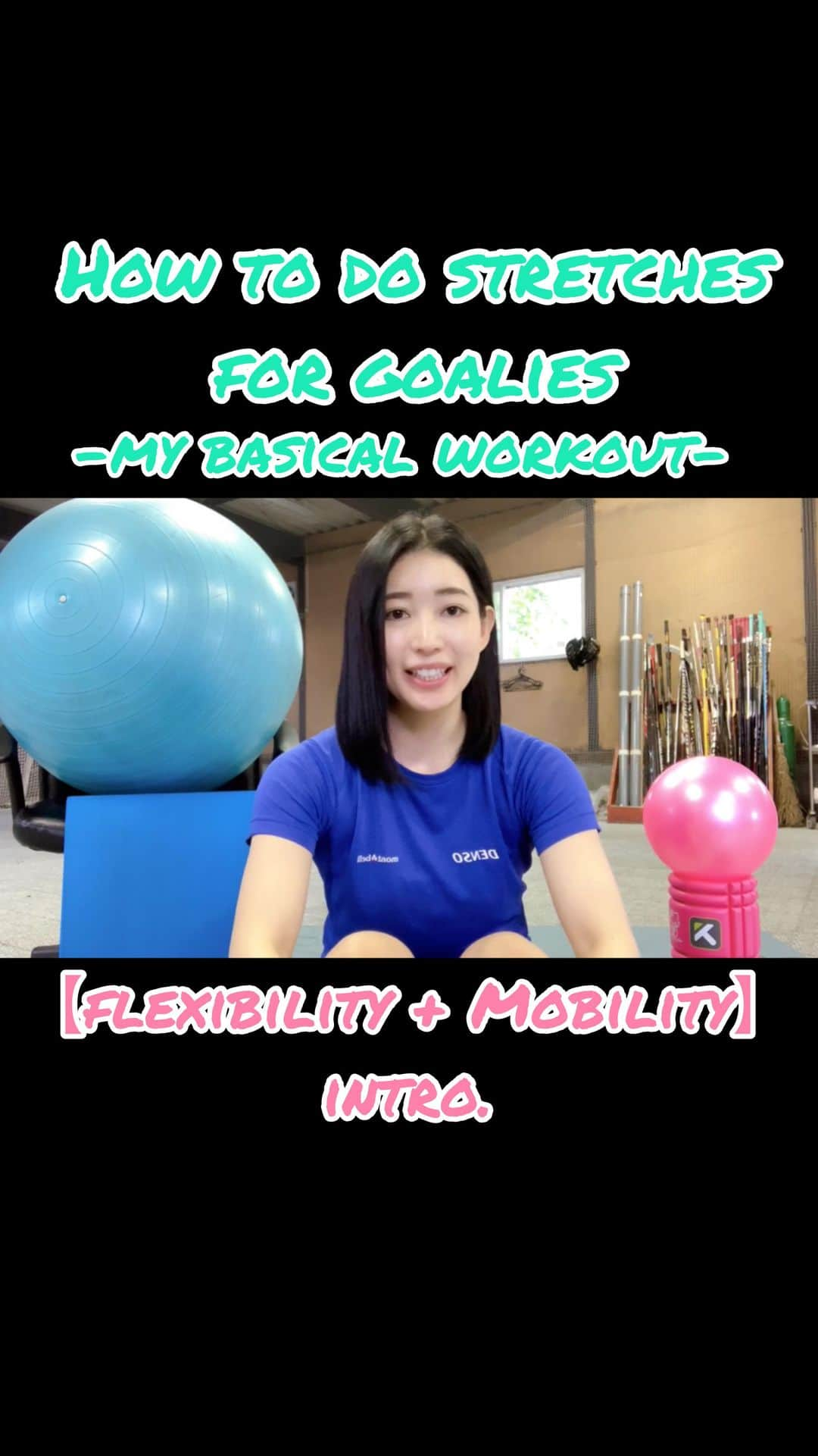 藤本那菜のインスタグラム：「﻿  Just answer your questions❤️ This video talks a bit longer.. so if you wanna see my drills, please check the next post ▶︎  Bara svara på dina frågor🖤 Om du vill se min träning, kontrollera nästa ▶︎  話が長くなってしまったので、股関節周りのストレッチメニューは次の投稿で💁🏻‍♀️ ※この動画では、私が普段ストレッチ(トレーニング)の際に使用している道具を紹介しています！  ---------------------------------------- 今年7月よりスタートした"デンソー北海道アスリート"のアカウントはこちら▶︎ @densohokkaido.athlete   Please check & follow Another account, my company "Denso Hokkaido" athlete ▶︎ @densohokkaido.athlete  ----------------------------------------  #howtodo #stretch #flexible #workout #flexibility #mobility #blanceball #stretchroll #flexband #stretchband #smallsoftball #blancepad #hip #hipjoint #icehockey #goalie #denso #densohokkaido #warrior #warriorgoalie #workoutforgoalies #stretchtools」