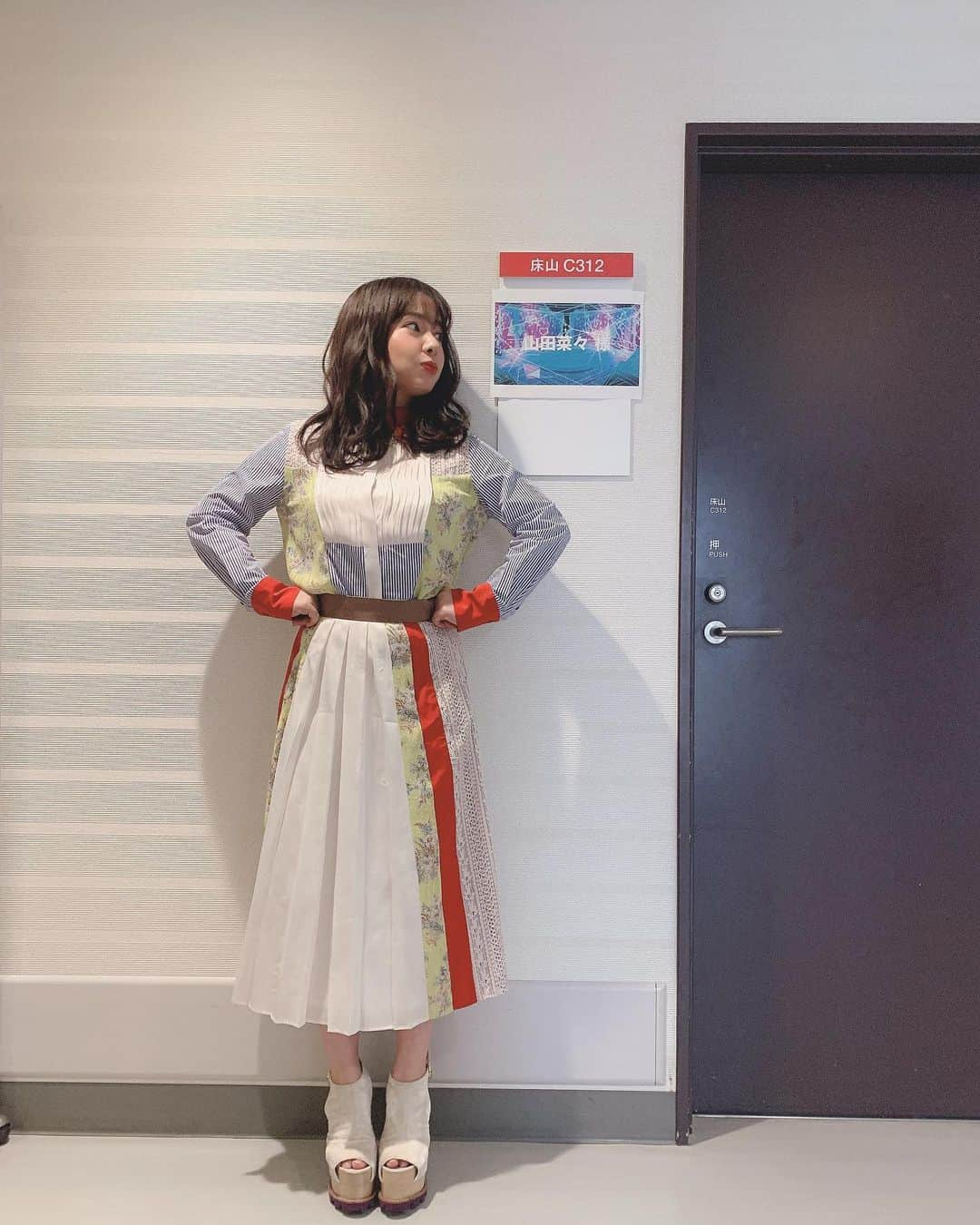 山田菜々さんのインスタグラム写真 - (山田菜々Instagram)「NMB48がまだデビューして間もない頃に出演させていただいた、a-nation ☺︎  数年ぶりにまたa-nationに出演させていただきました。うれしい。  そんな日のお気に入りの衣装は @adelly.tokyo さんで #adelly3rdanniversary おめでとうございます☺️♡  他にも載せているので、3枚とも見てくださいね🍁」9月1日 16時20分 - tannana.yamada