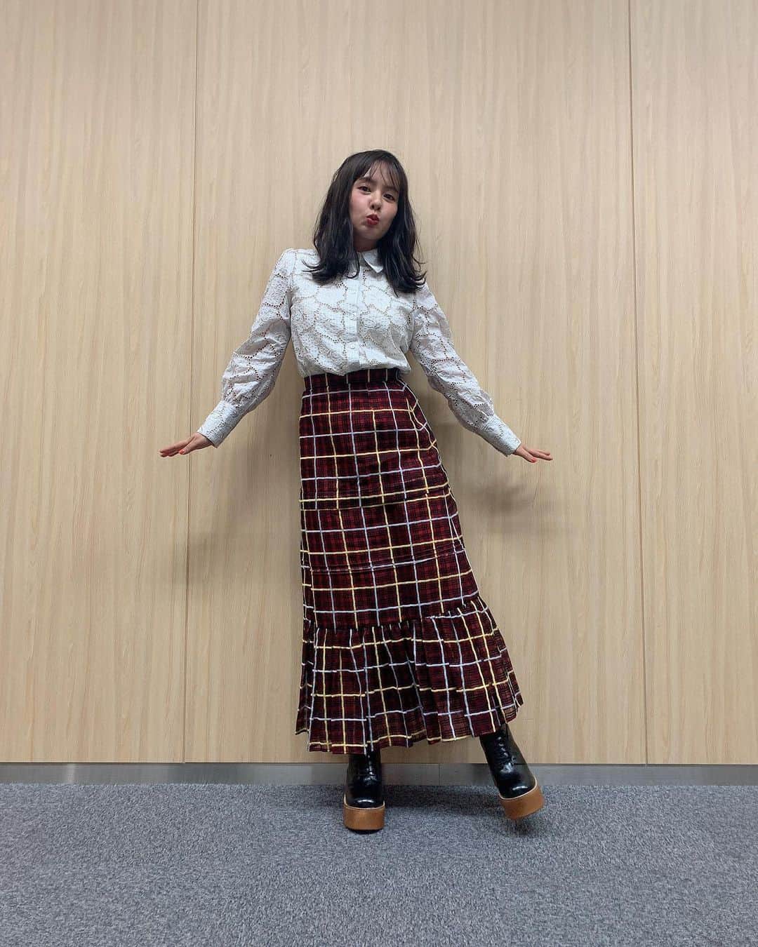 山田菜々さんのインスタグラム写真 - (山田菜々Instagram)「NMB48がまだデビューして間もない頃に出演させていただいた、a-nation ☺︎  数年ぶりにまたa-nationに出演させていただきました。うれしい。  そんな日のお気に入りの衣装は @adelly.tokyo さんで #adelly3rdanniversary おめでとうございます☺️♡  他にも載せているので、3枚とも見てくださいね🍁」9月1日 16時20分 - tannana.yamada